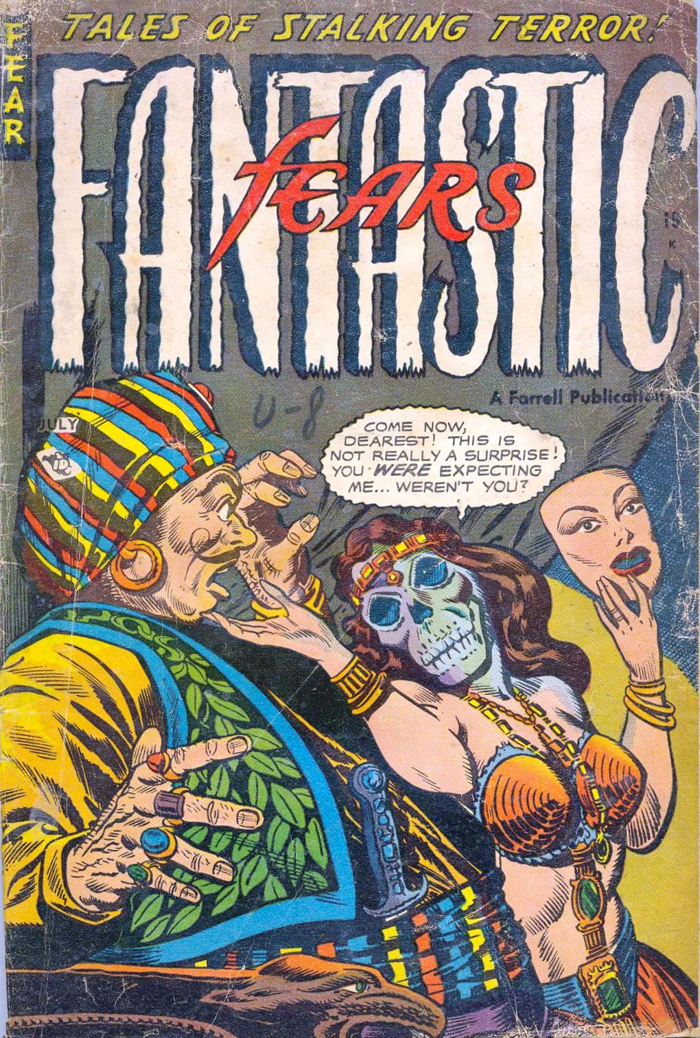 Read online Fantastic Fears comic -  Issue #8 - 1