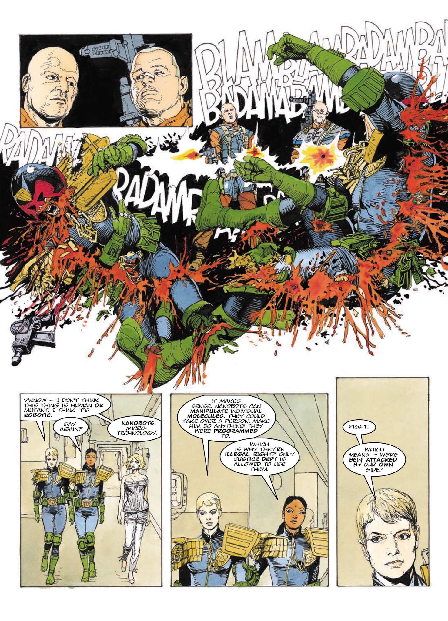 Read online Judge Anderson: The Psi Files comic -  Issue # TPB 4 - 209