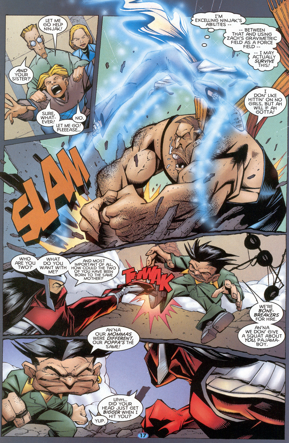 Read online Troublemakers comic -  Issue #5 - 15