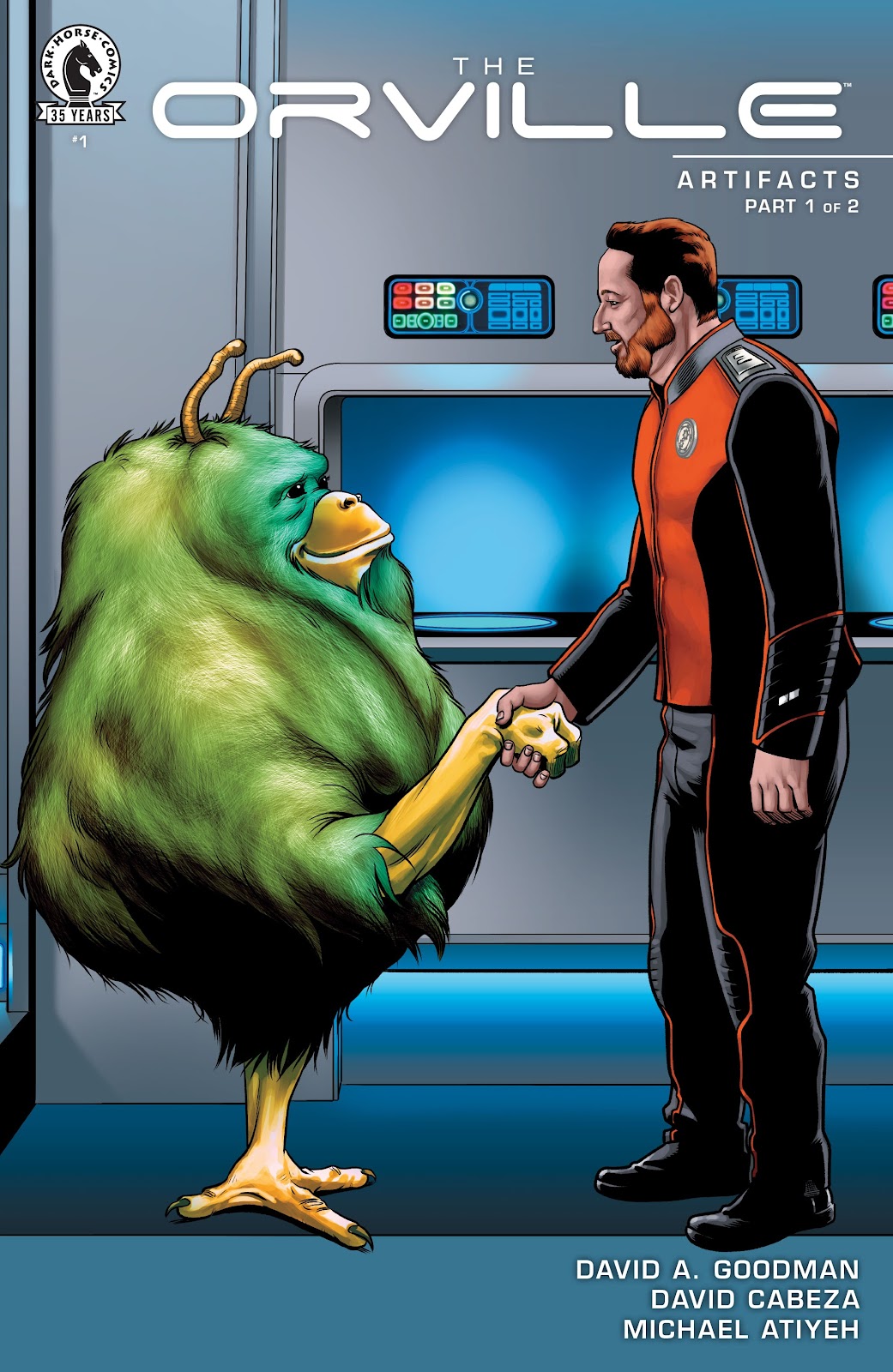 The Orville: Artifacts issue 1 - Page 1