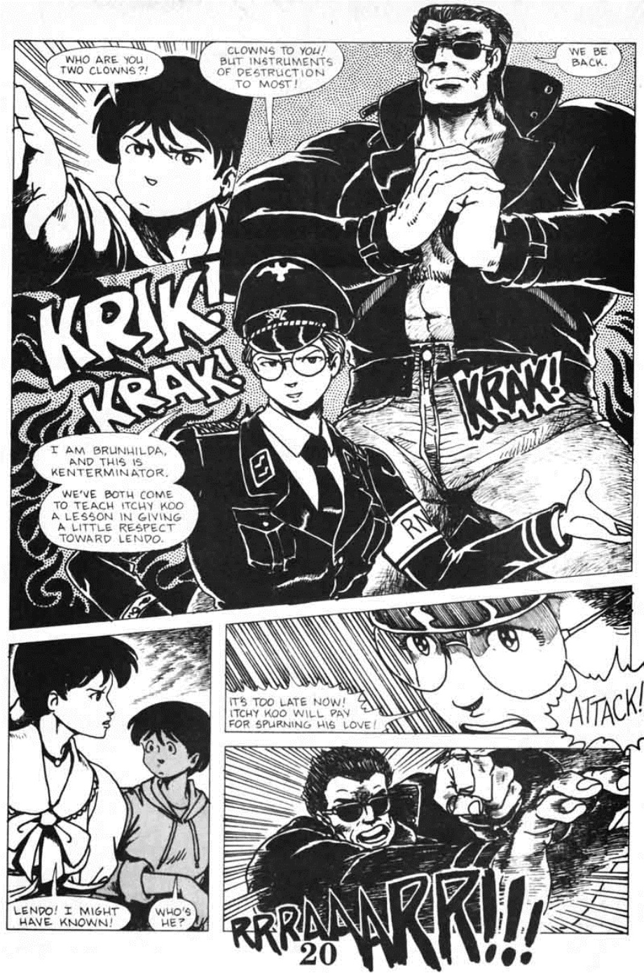 Read online Ninja High School (1986) comic -  Issue #6 - 22