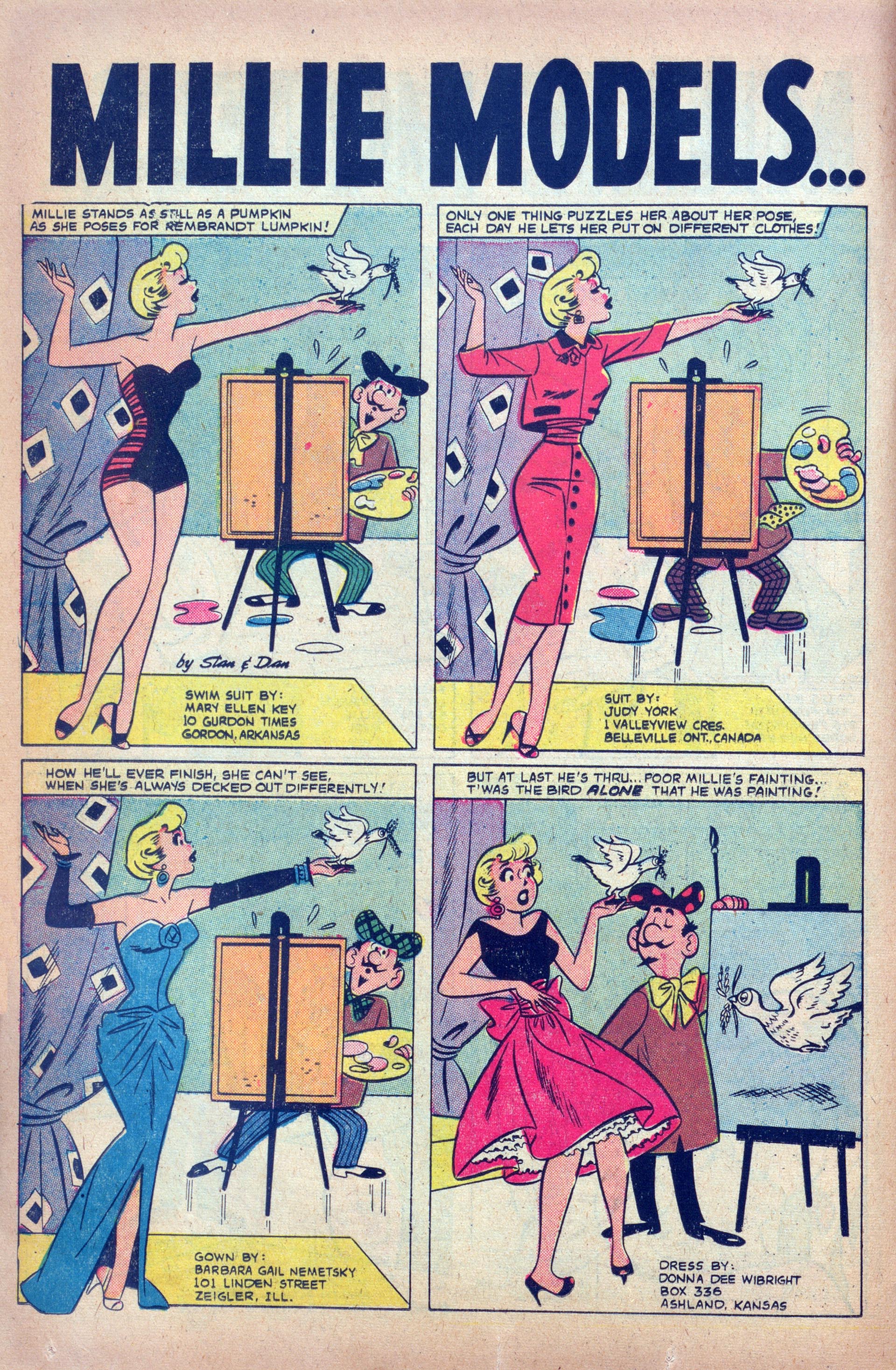 Read online Millie the Model comic -  Issue #81 - 14