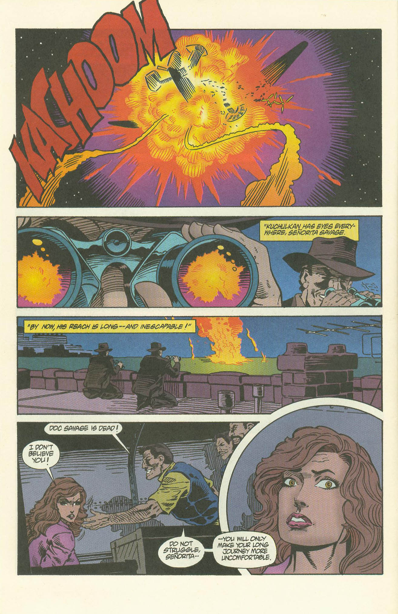 Read online Doc Savage: Curse of the Fire God comic -  Issue # TPB - 34