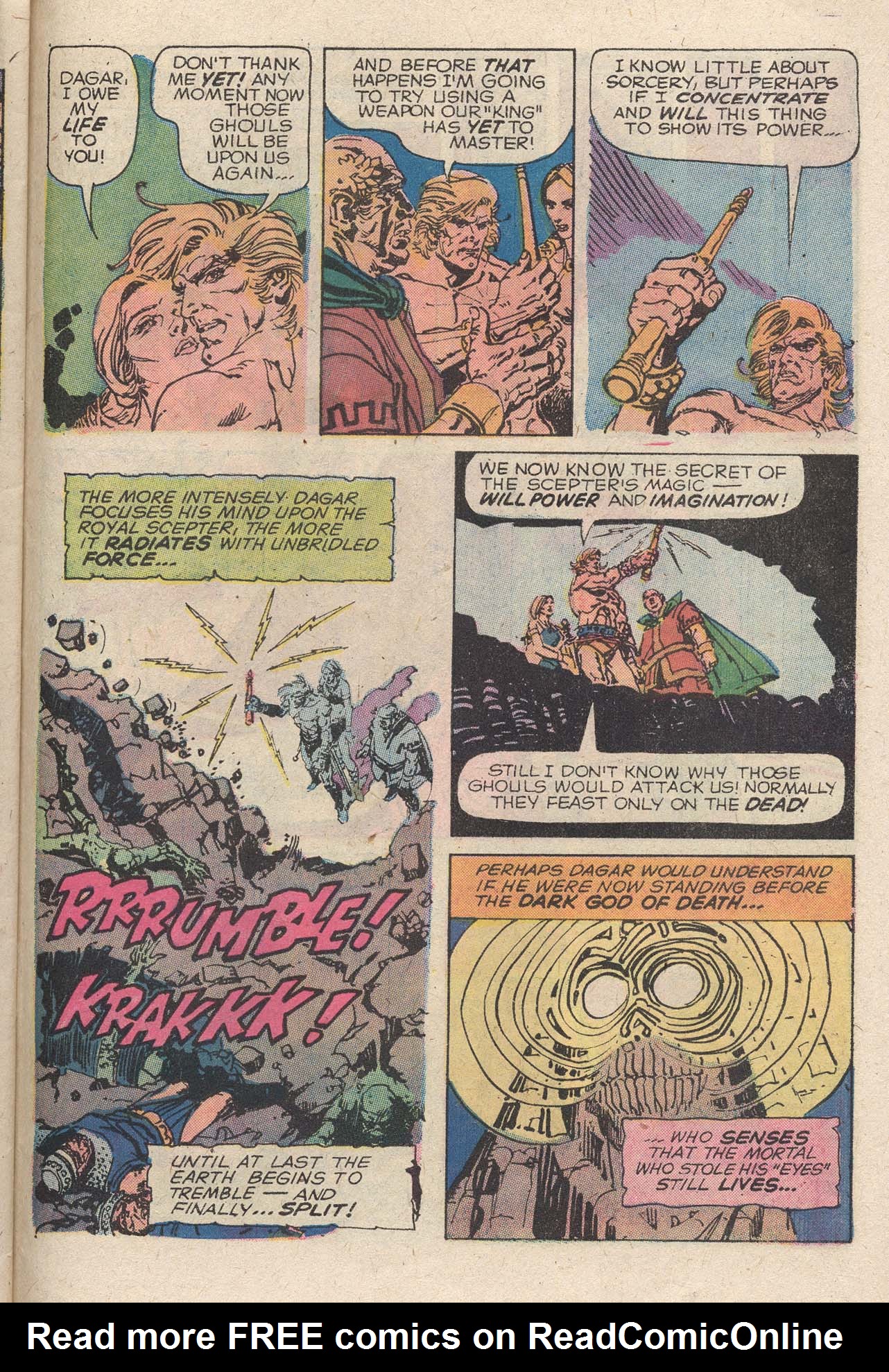 Read online Dagar the Invincible comic -  Issue #16 - 27