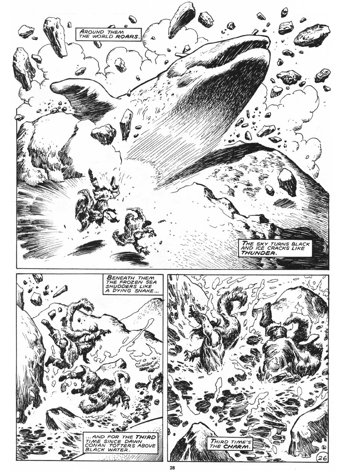 The Savage Sword Of Conan issue 168 - Page 29