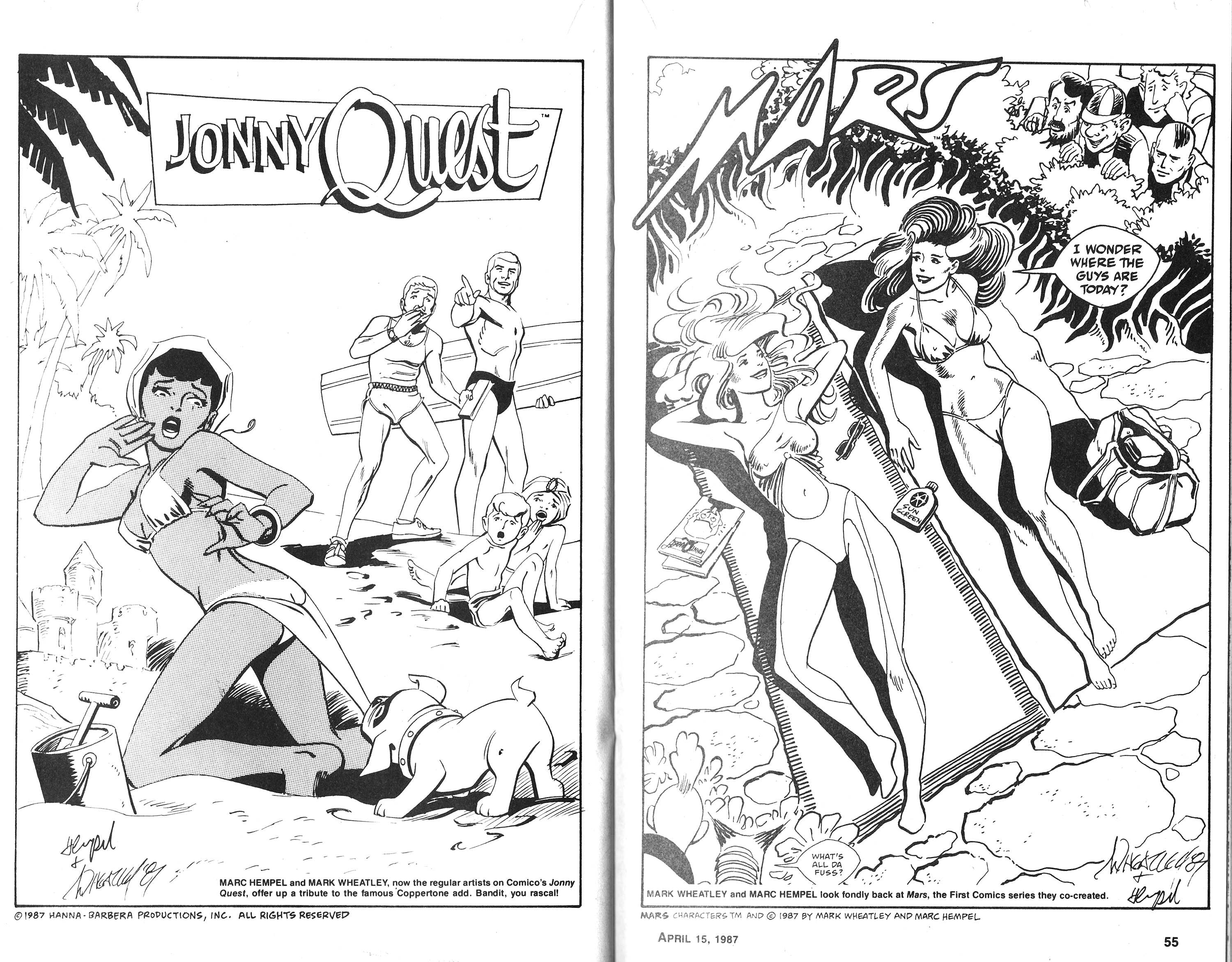 Read online Amazing Heroes comic -  Issue #115 - 28