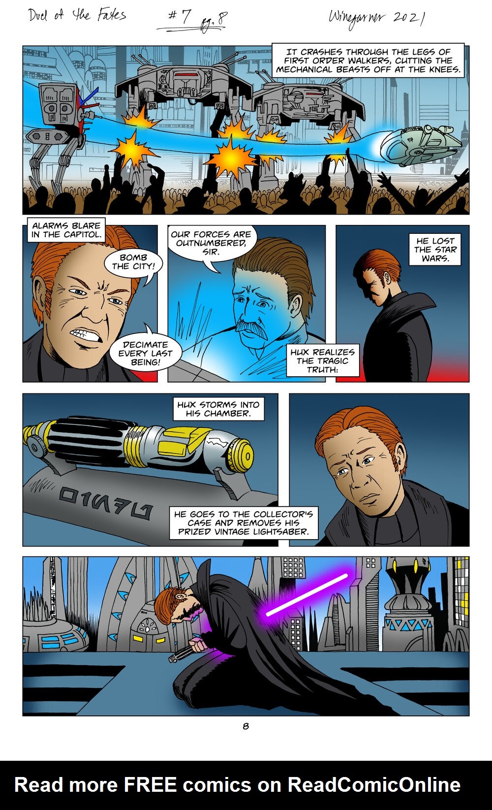 Read online Star Wars: Duel of the Fates comic -  Issue #7 - 9