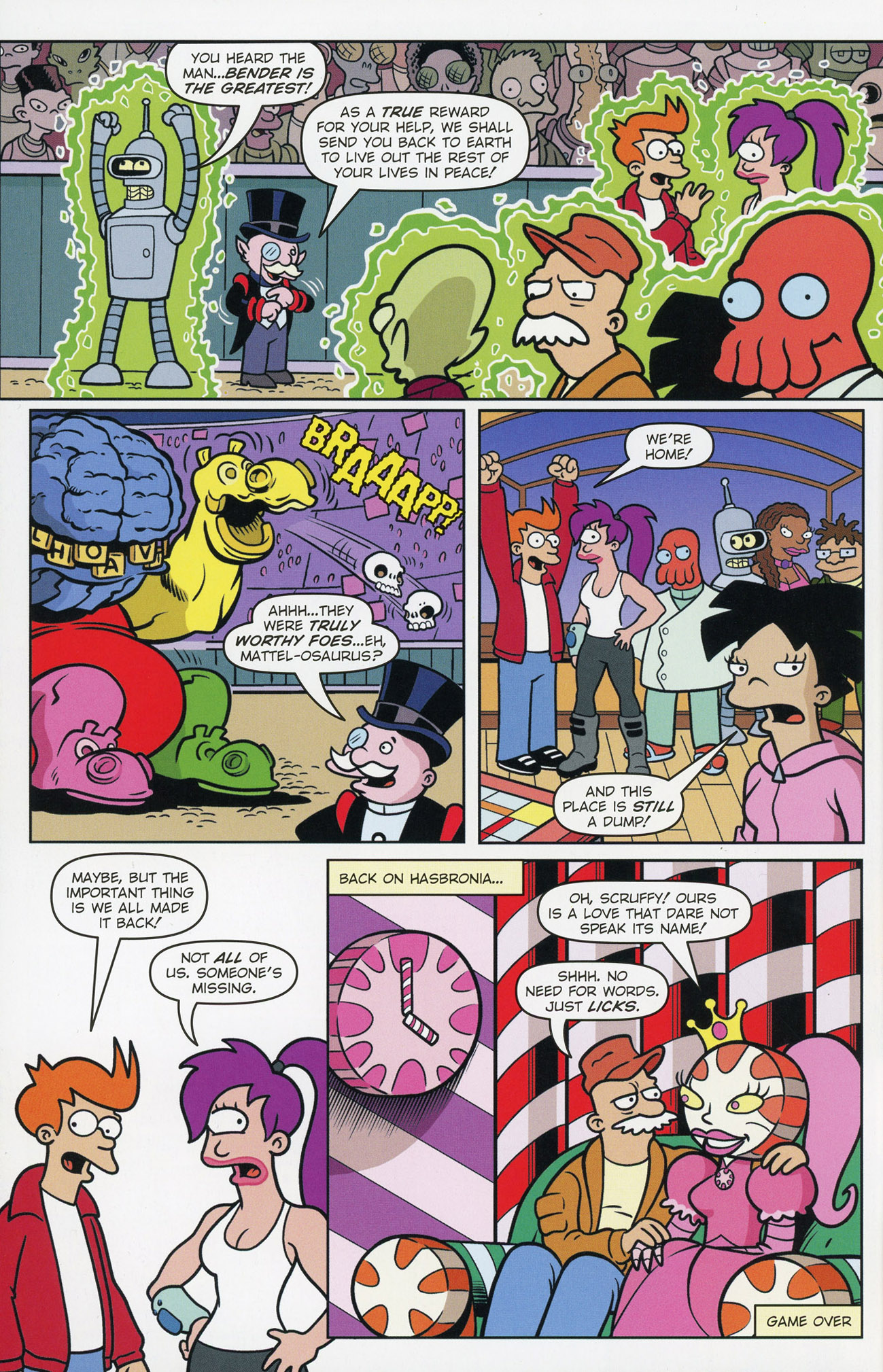 Read online Futurama Comics comic -  Issue #66 - 23
