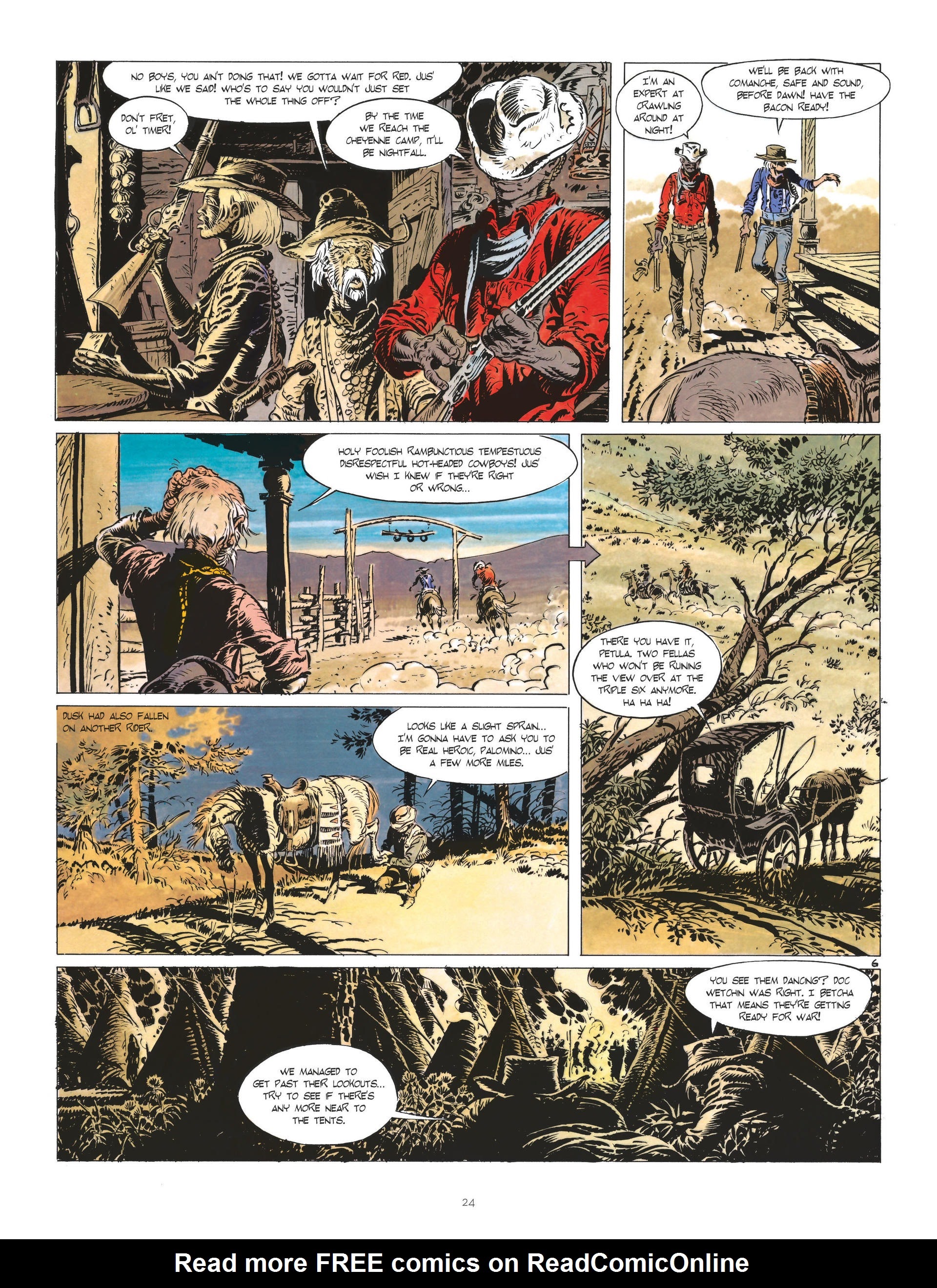 Read online Comanche comic -  Issue #2 - 24