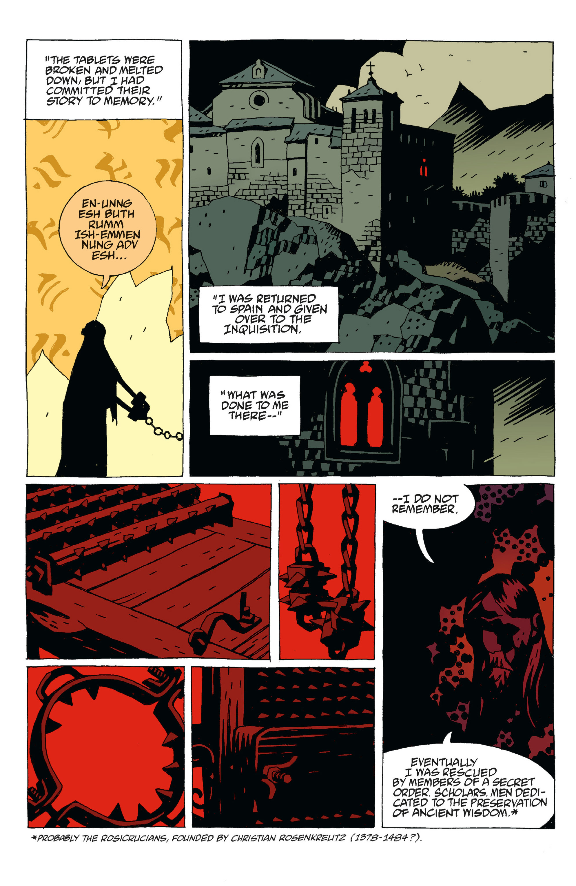 Read online Hellboy comic -  Issue #6 - 102