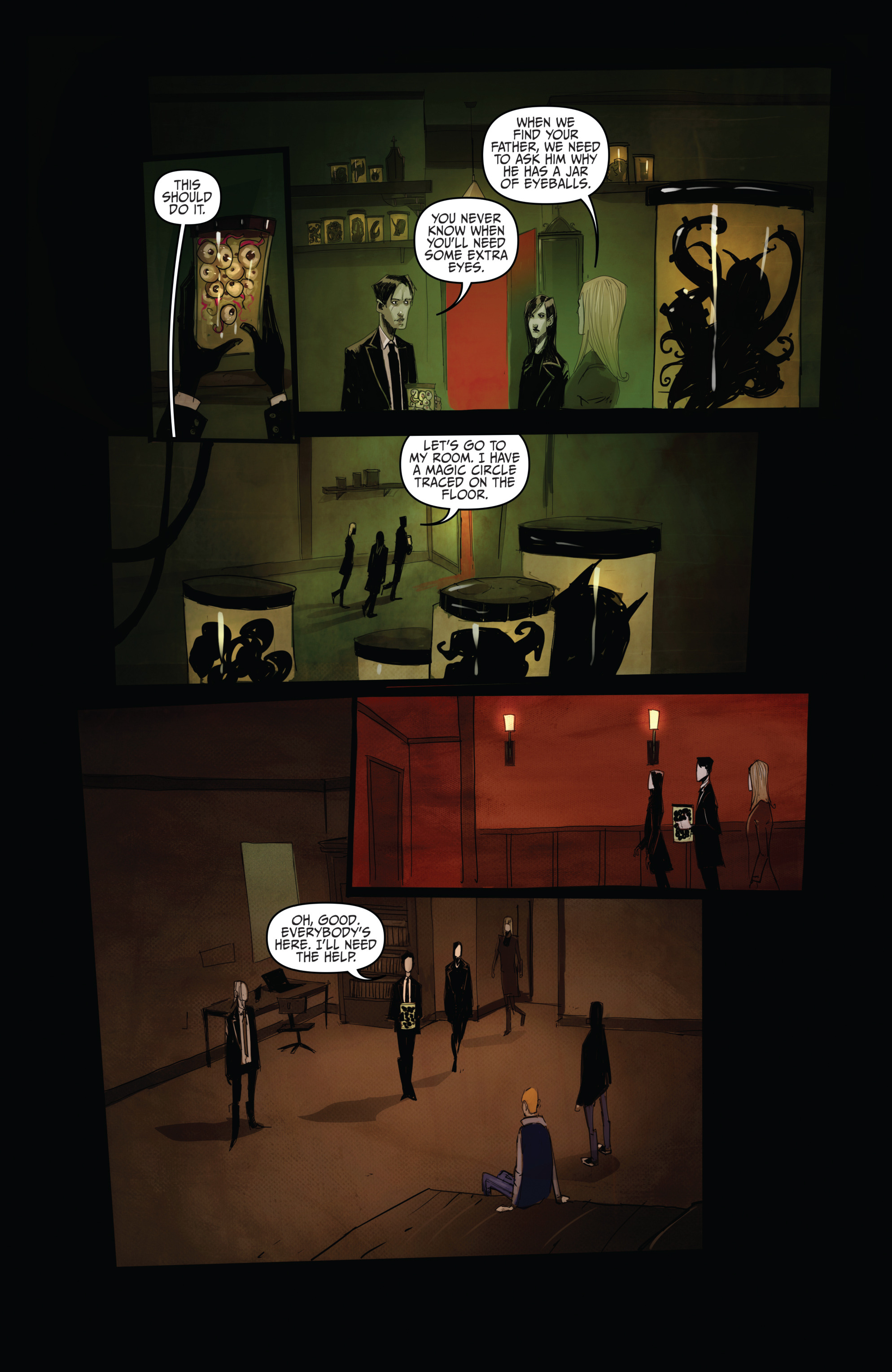 Read online The October Faction: Deadly Season comic -  Issue #4 - 14