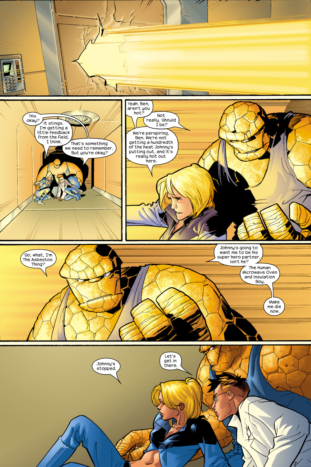 Read online Ultimate Fantastic Four (2004) comic -  Issue #9 - 18