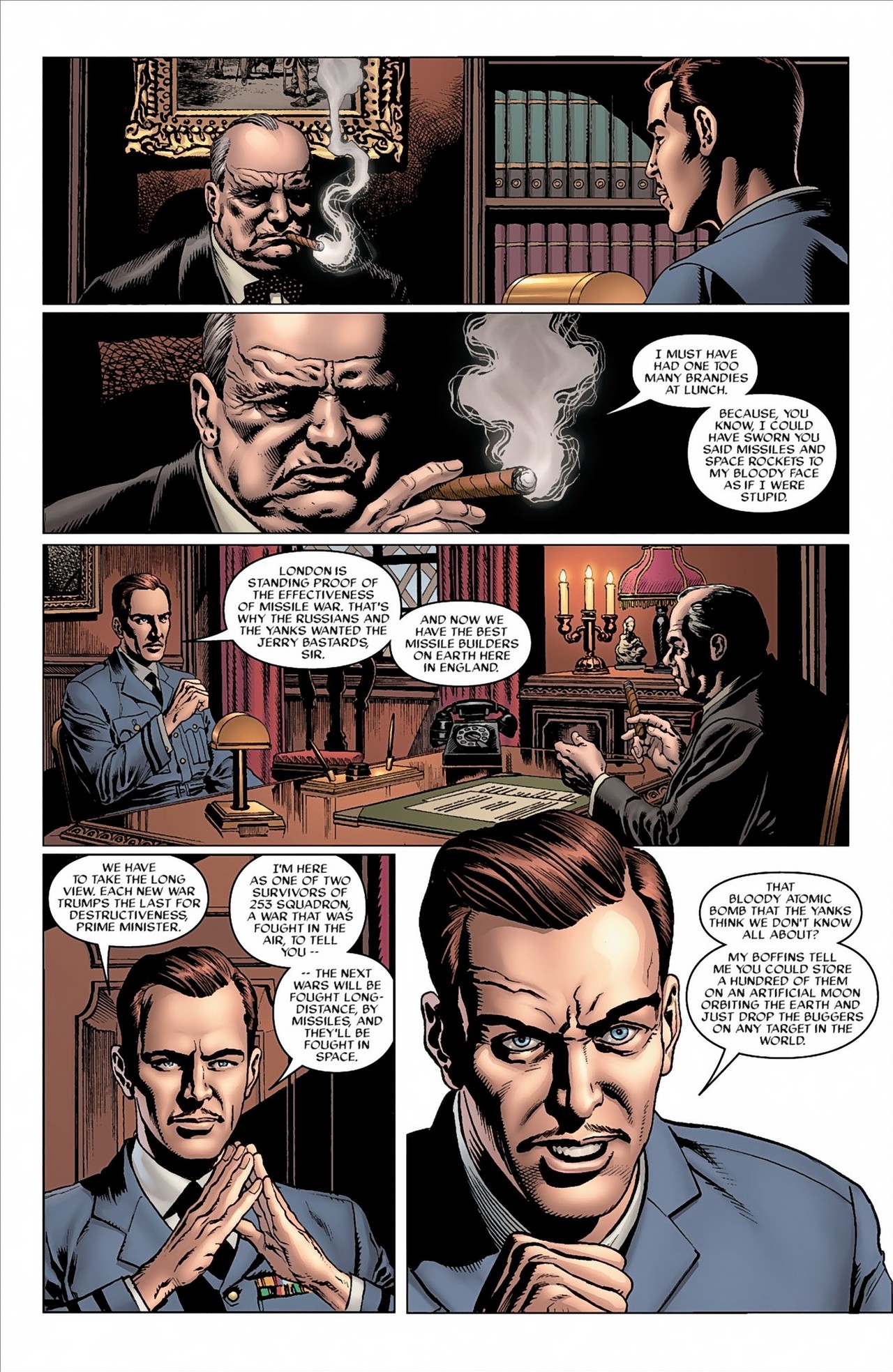 Read online Ministry of Space comic -  Issue # _TPB - 19