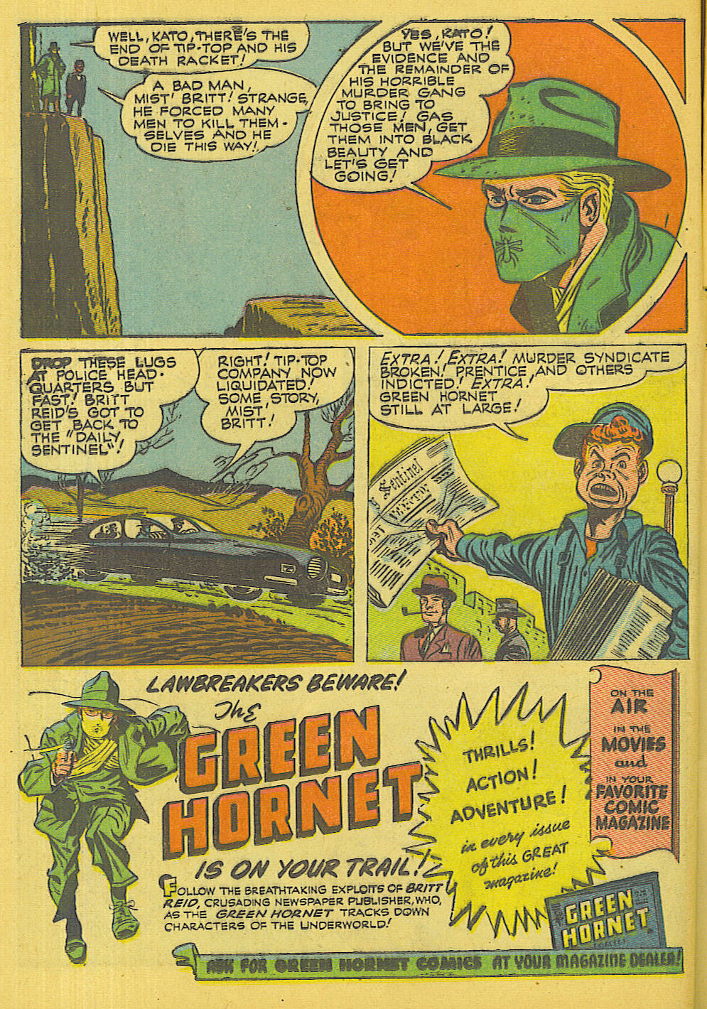 Read online Green Hornet Comics comic -  Issue #32 - 15