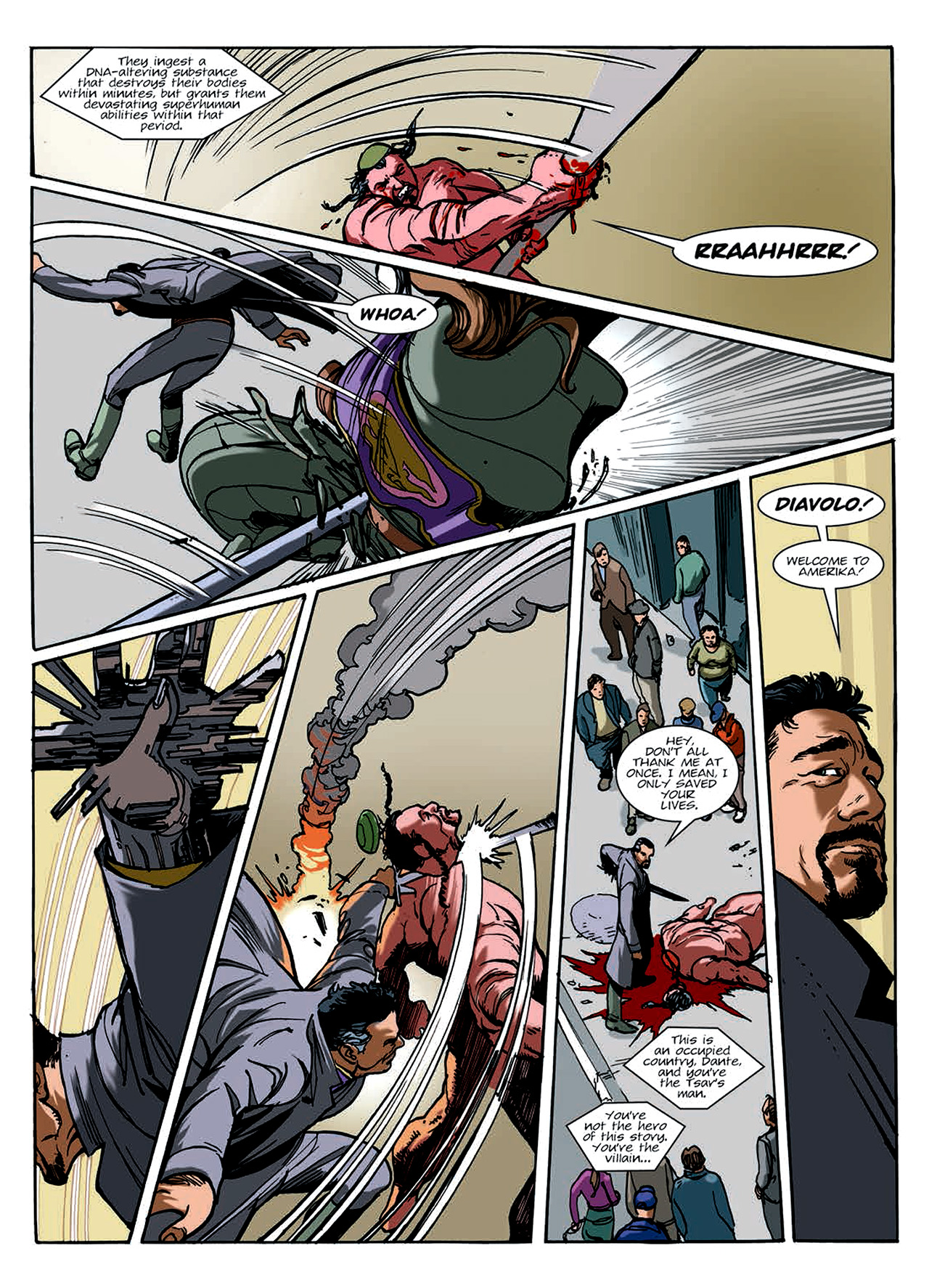 Read online Nikolai Dante comic -  Issue # TPB 8 - 222