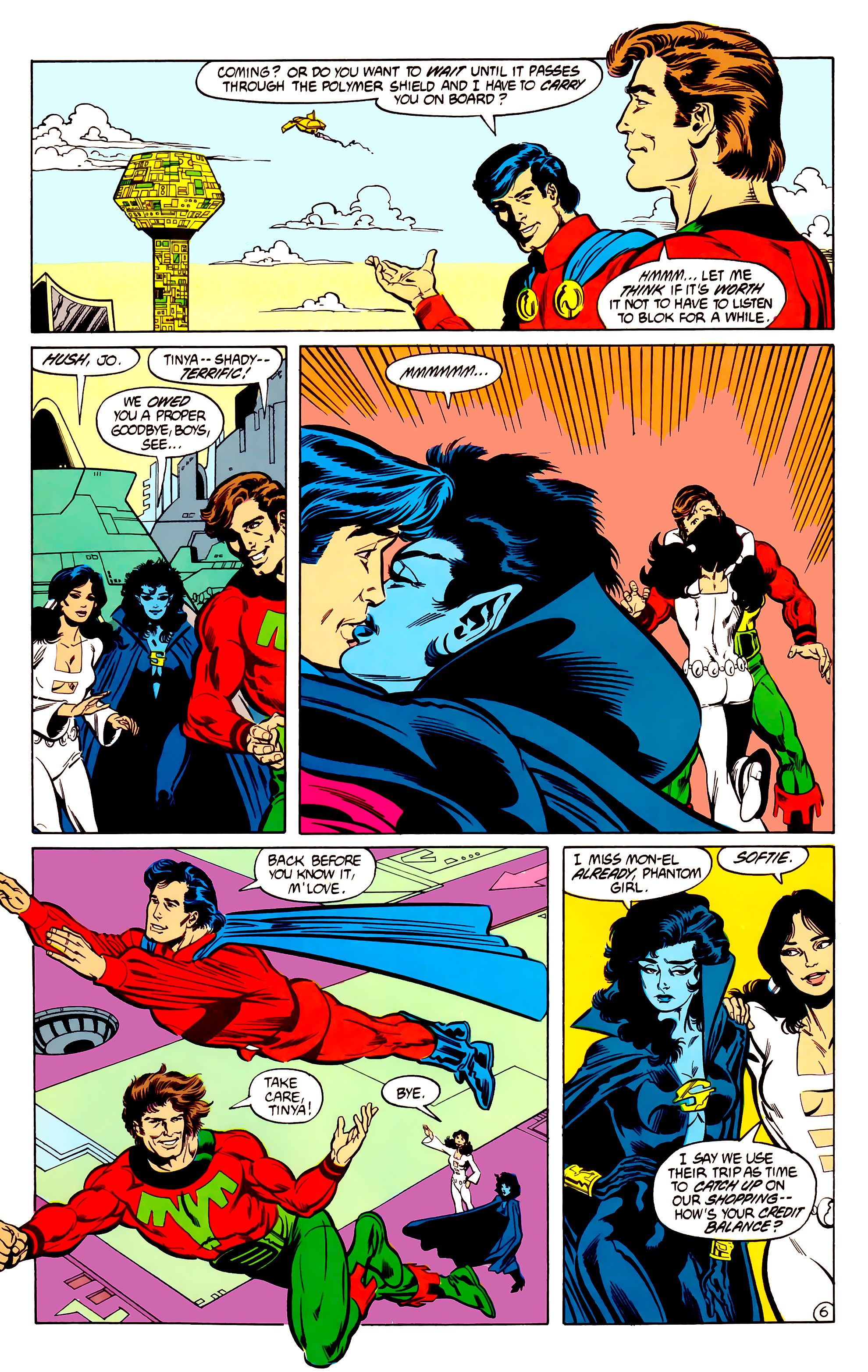 Read online Legion of Super-Heroes (1984) comic -  Issue #30 - 7