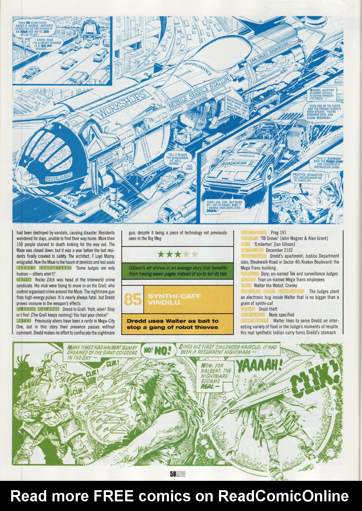 Read online Judge Dredd Megazine (Vol. 5) comic -  Issue #233 - 57