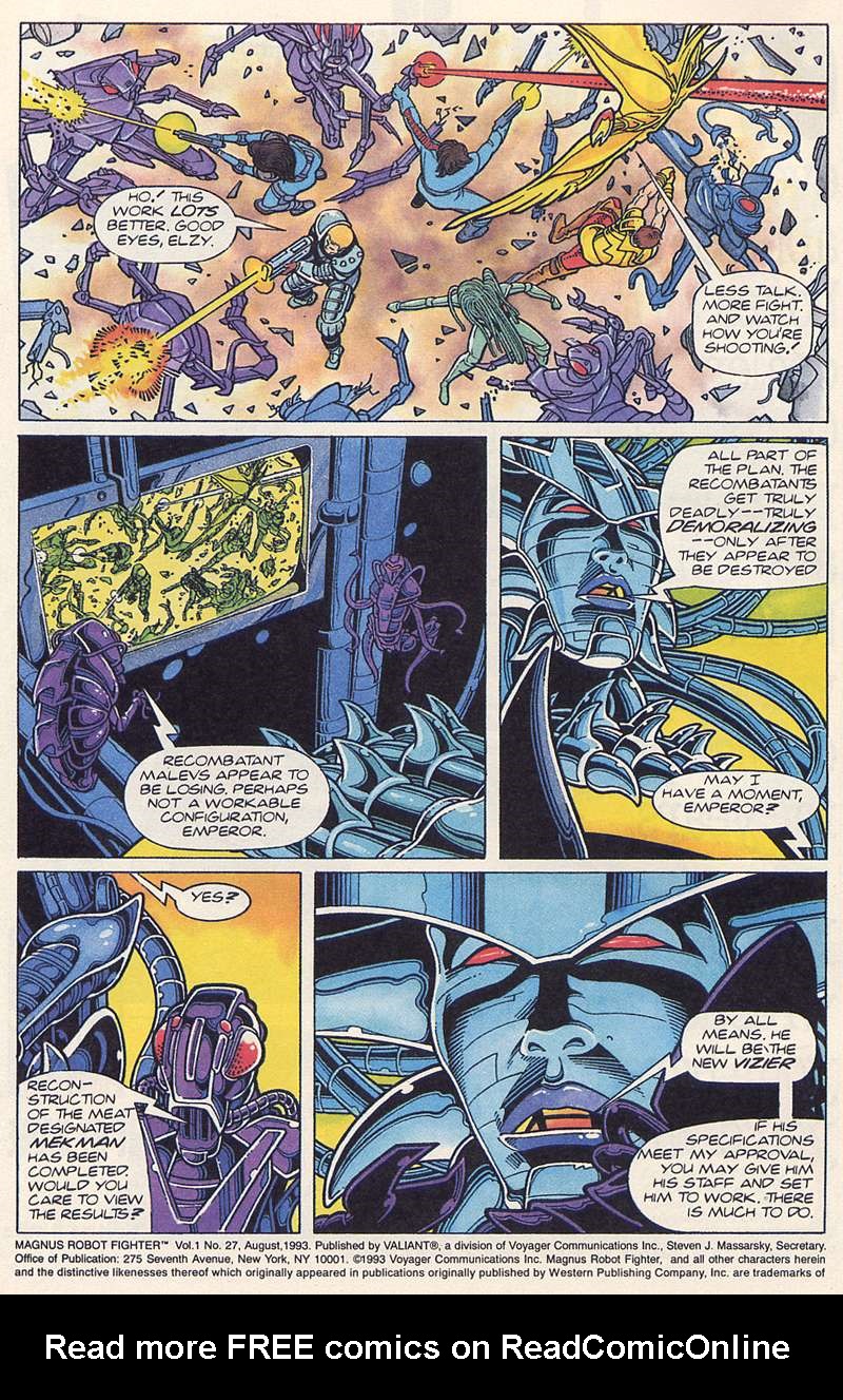Read online Magnus Robot Fighter (1991) comic -  Issue #27 - 5