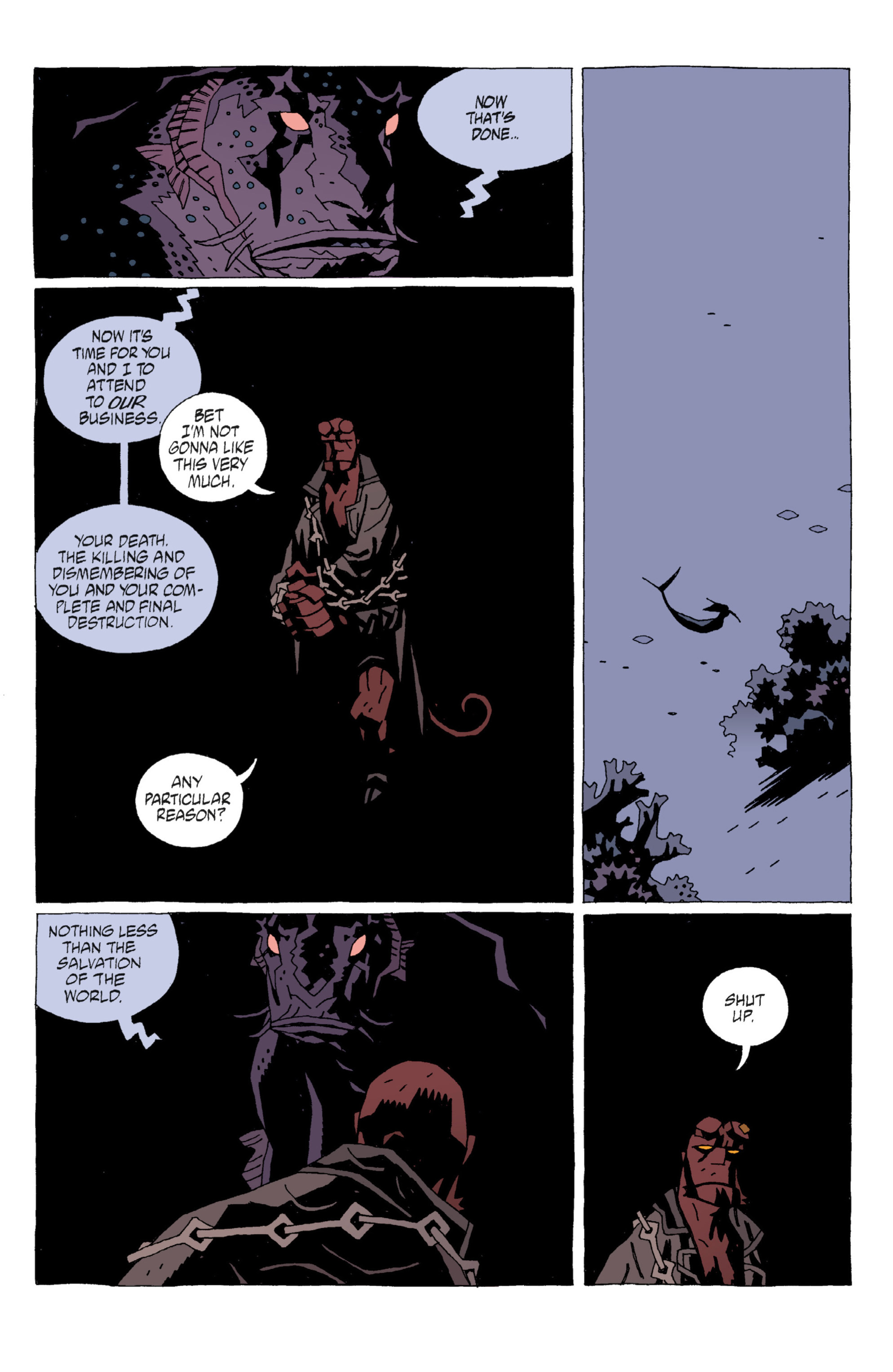 Read online Hellboy comic -  Issue #6 - 37