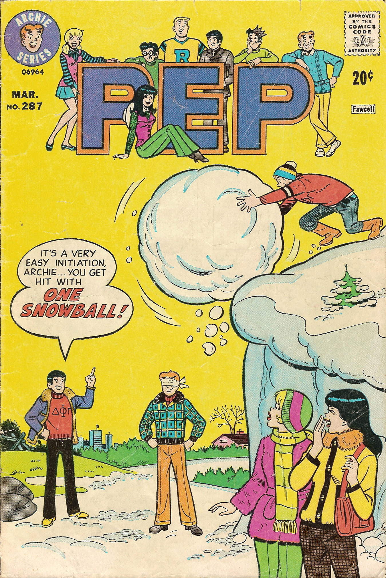 Read online Pep Comics comic -  Issue #287 - 1