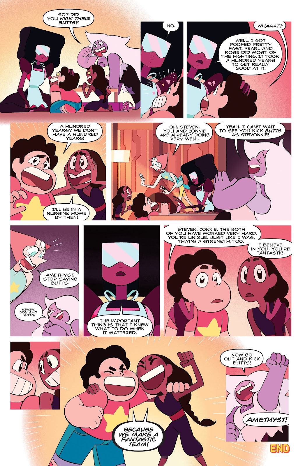 Read online Steven Universe: Fusion Frenzy comic -  Issue # Full - 17