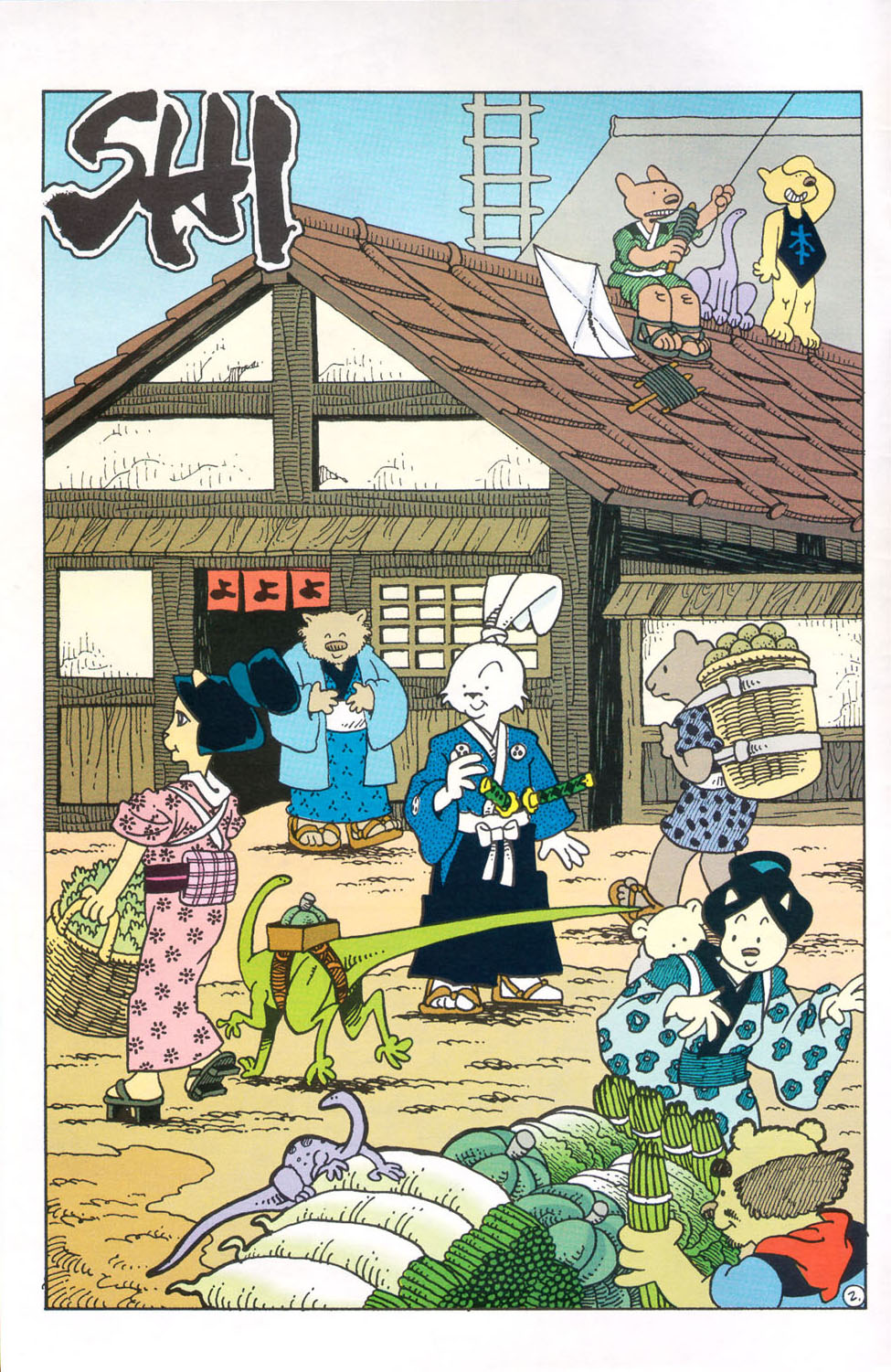 Read online Usagi Yojimbo (1993) comic -  Issue #4 - 4