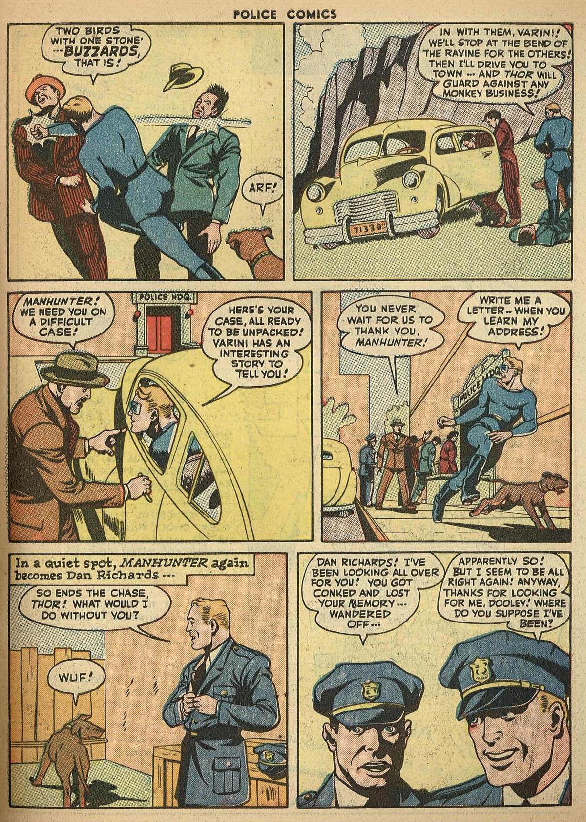 Read online Police Comics comic -  Issue #67 - 57
