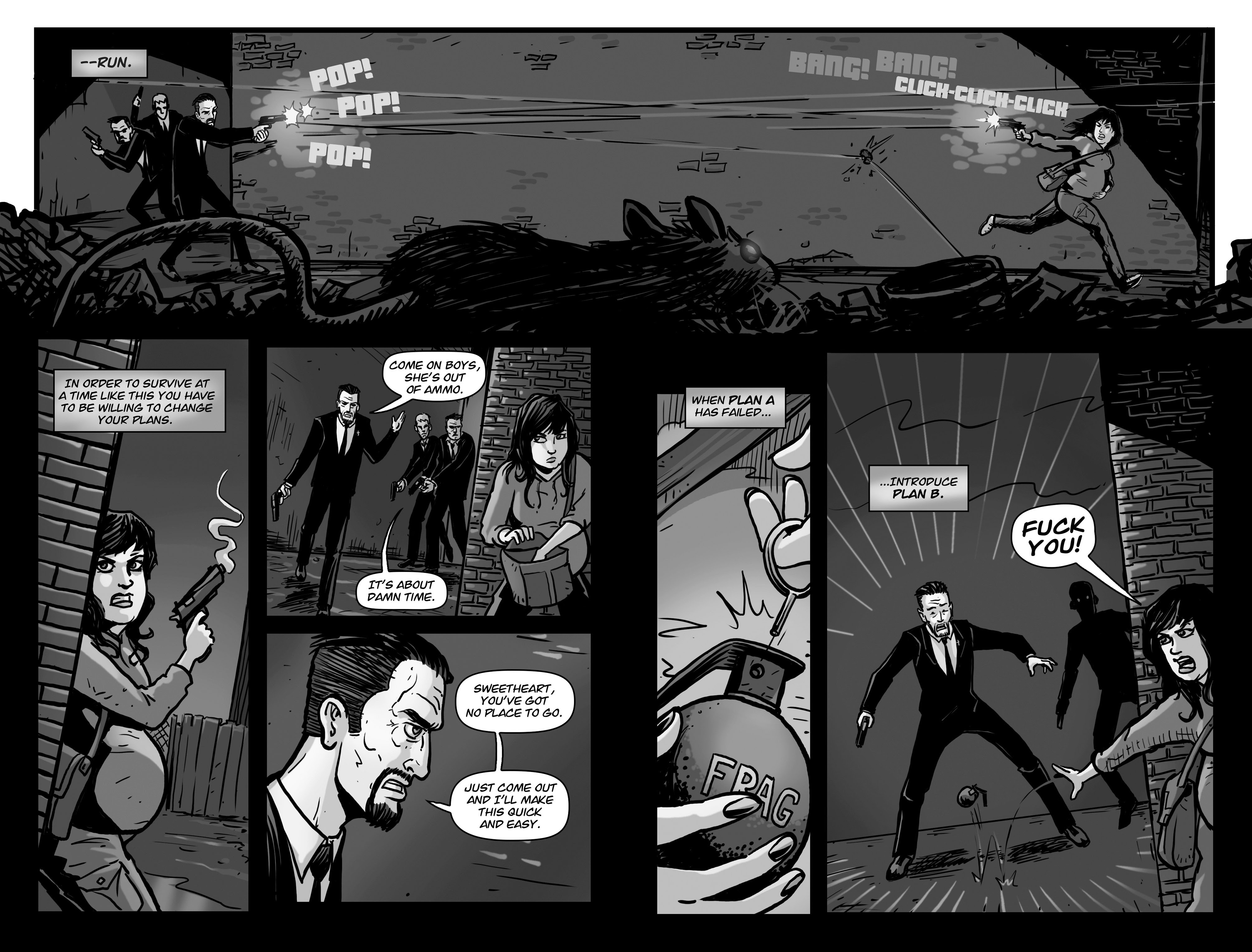 Read online The God Child comic -  Issue #1 - 4