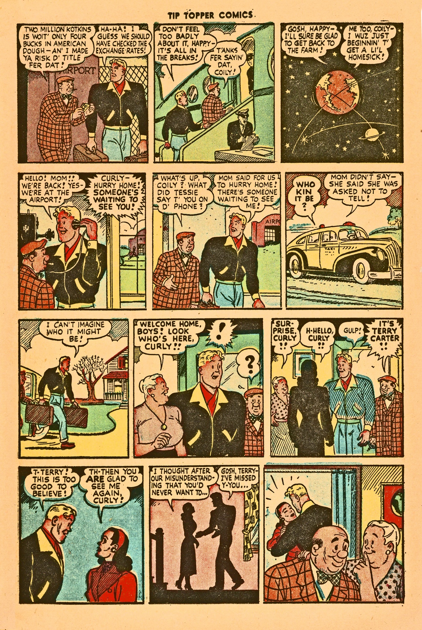 Read online Tip Topper Comics comic -  Issue #1 - 21