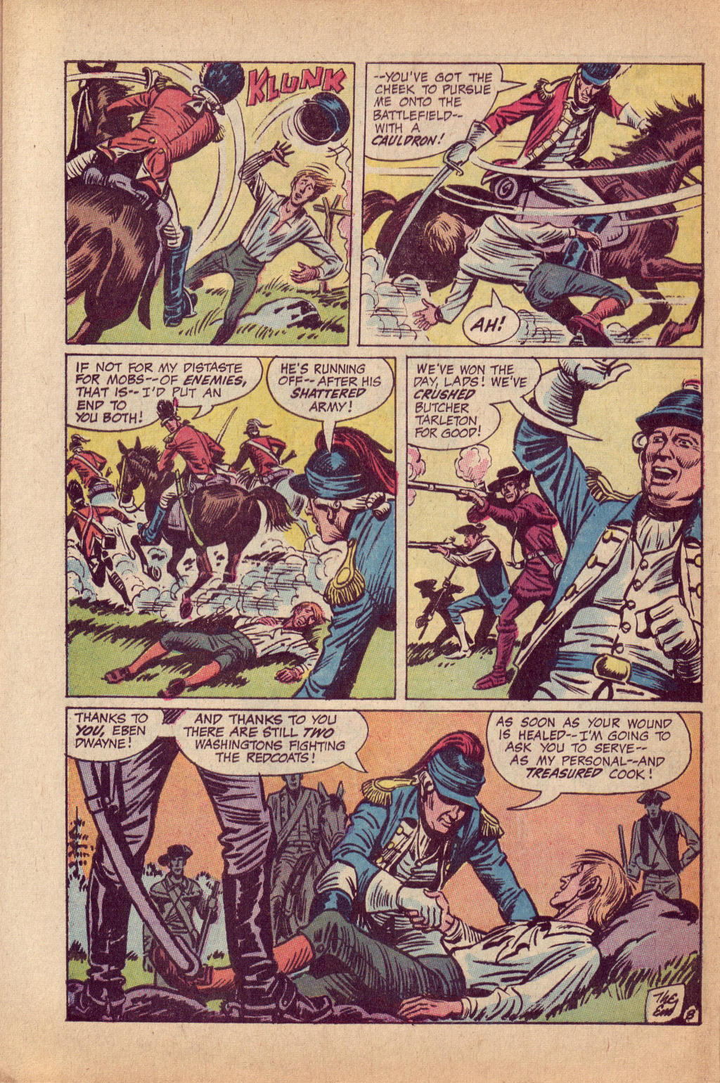 Read online Our Army at War (1952) comic -  Issue #221 - 32