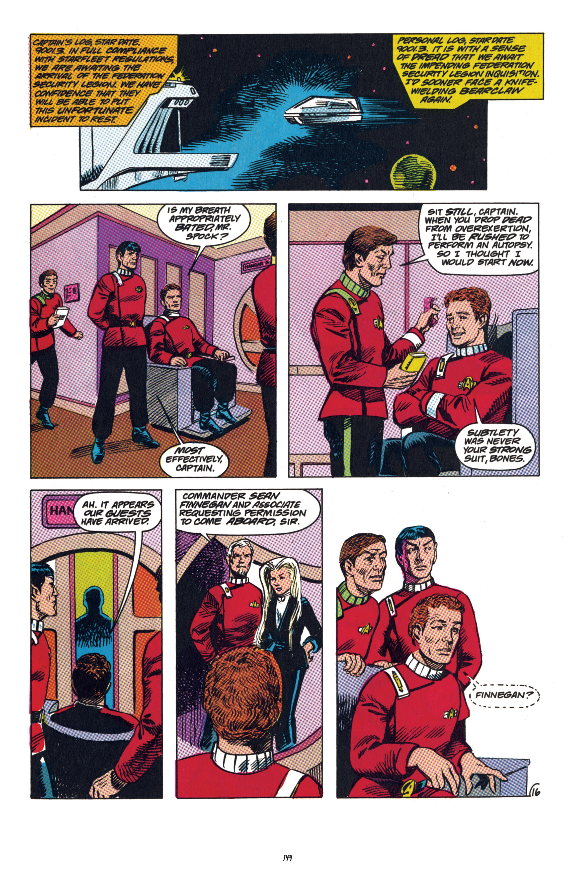 Read online Star Trek Classics comic -  Issue #5 - 140