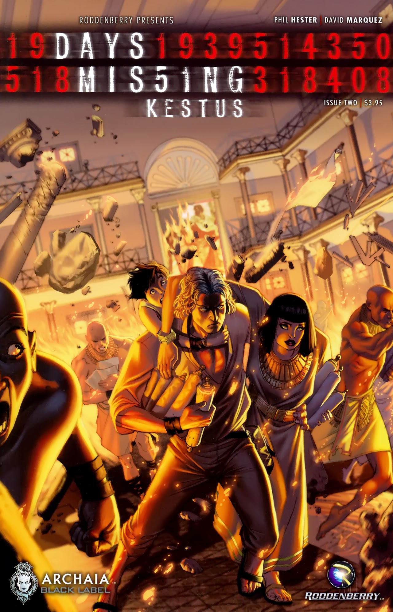 Read online Days Missing: Kestus comic -  Issue #2 - 1