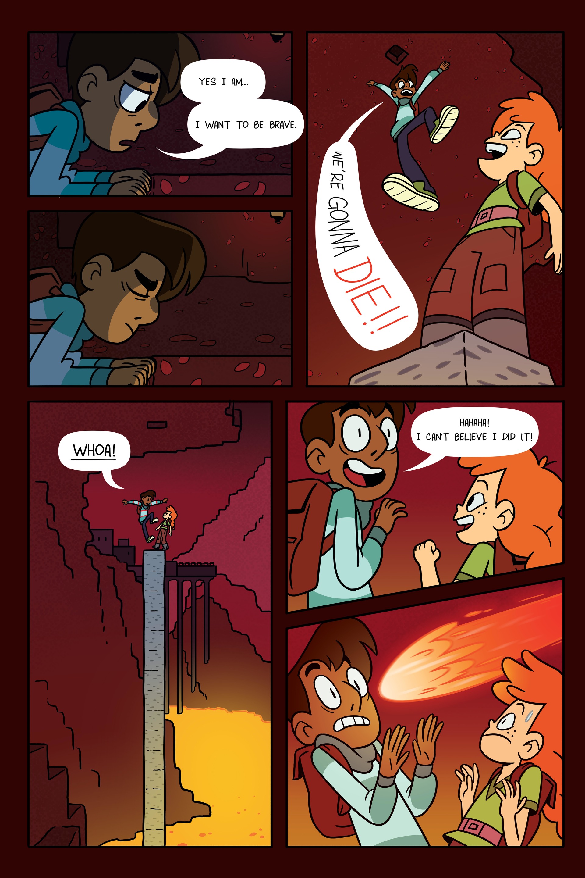 Read online Minecraft: Open World – Into the Nether comic -  Issue # TPB - 62