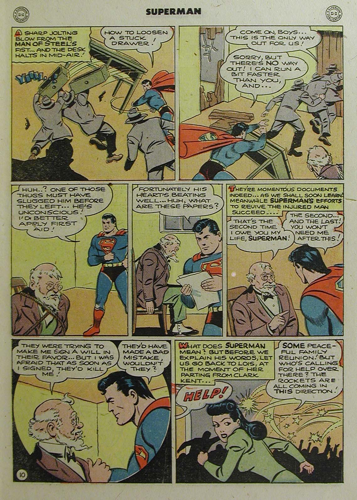 Read online Superman (1939) comic -  Issue #29 - 47