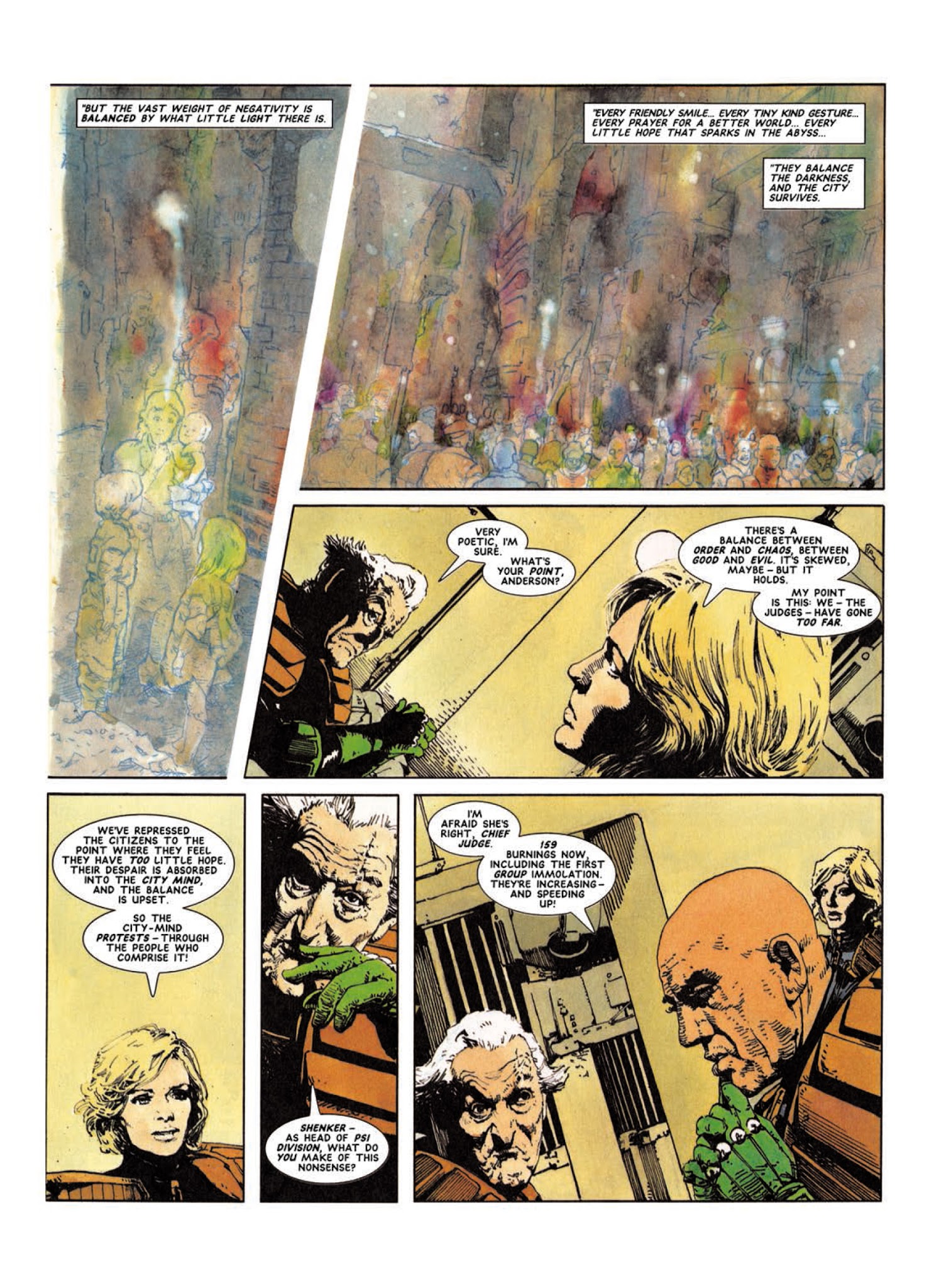 Read online Judge Anderson: The Psi Files comic -  Issue # TPB 3 - 118