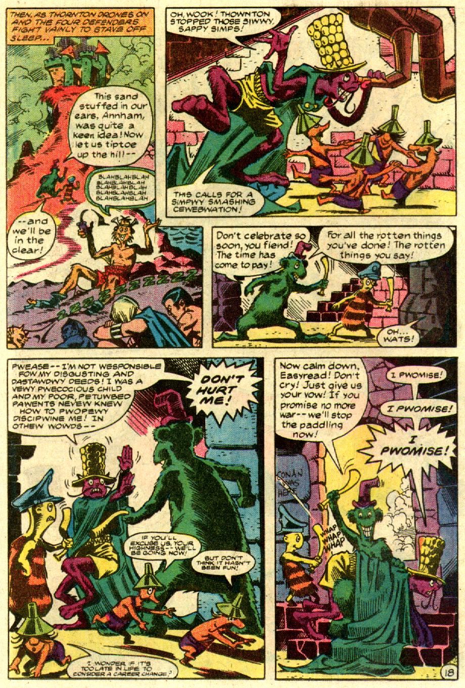 Read online The Defenders (1972) comic -  Issue #115 - 19