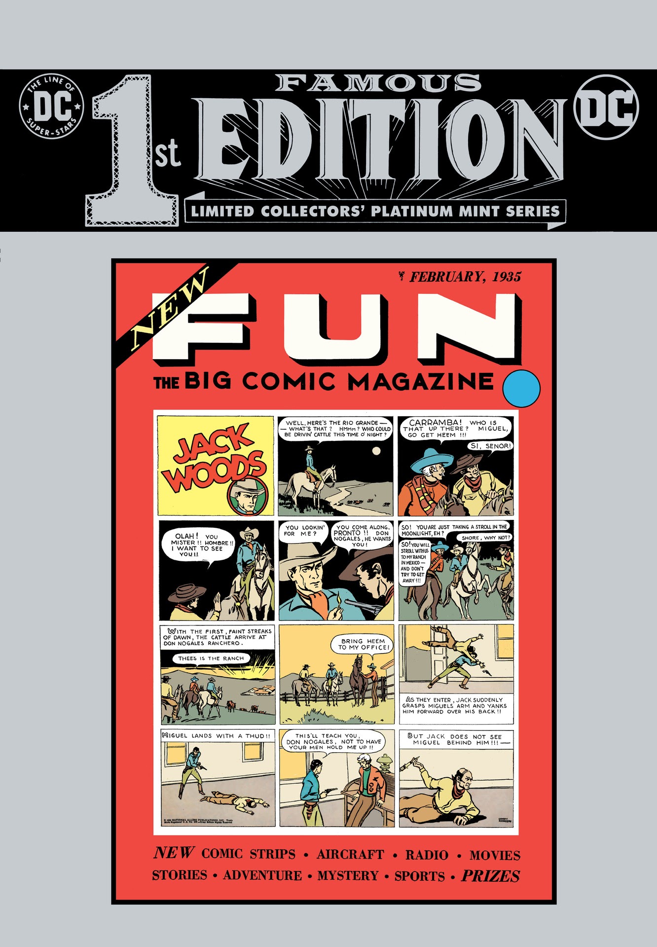 Read online Famous First Edition: New Fun #1 C-63 comic -  Issue #1 C-63 Full - 1