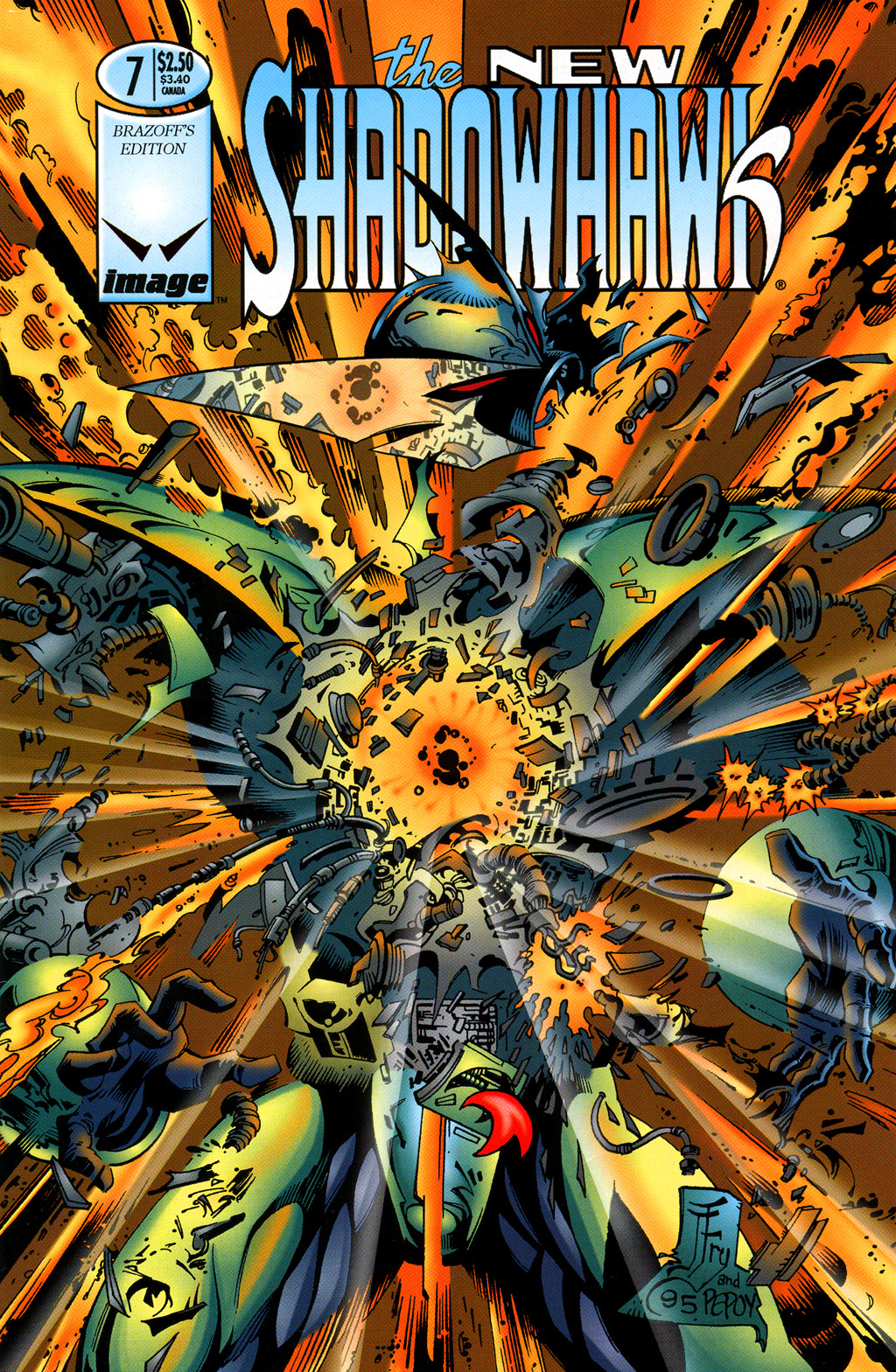Read online The New Shadowhawk comic -  Issue #7 - 1