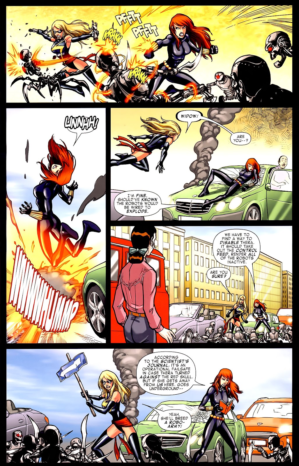 Black Widow & The Marvel Girls issue 3 - Page 21