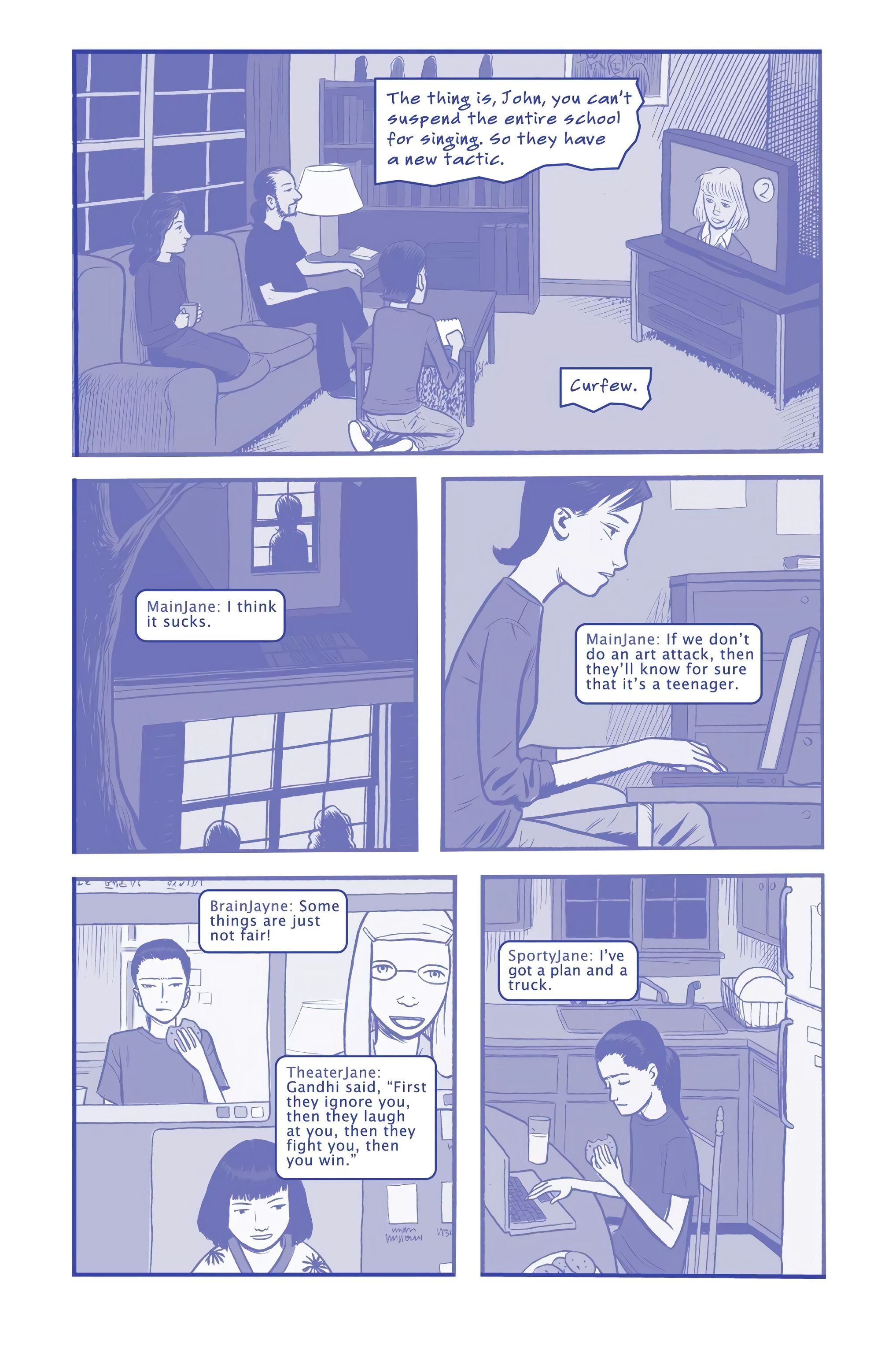 Read online The Plain Janes comic -  Issue # _Omnibus (Part 1) - 97