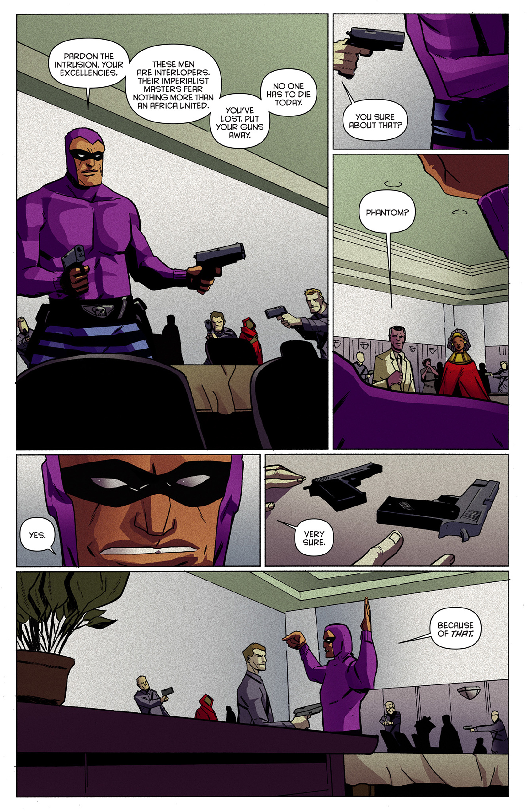 Read online King: The Phantom comic -  Issue #4 - 18