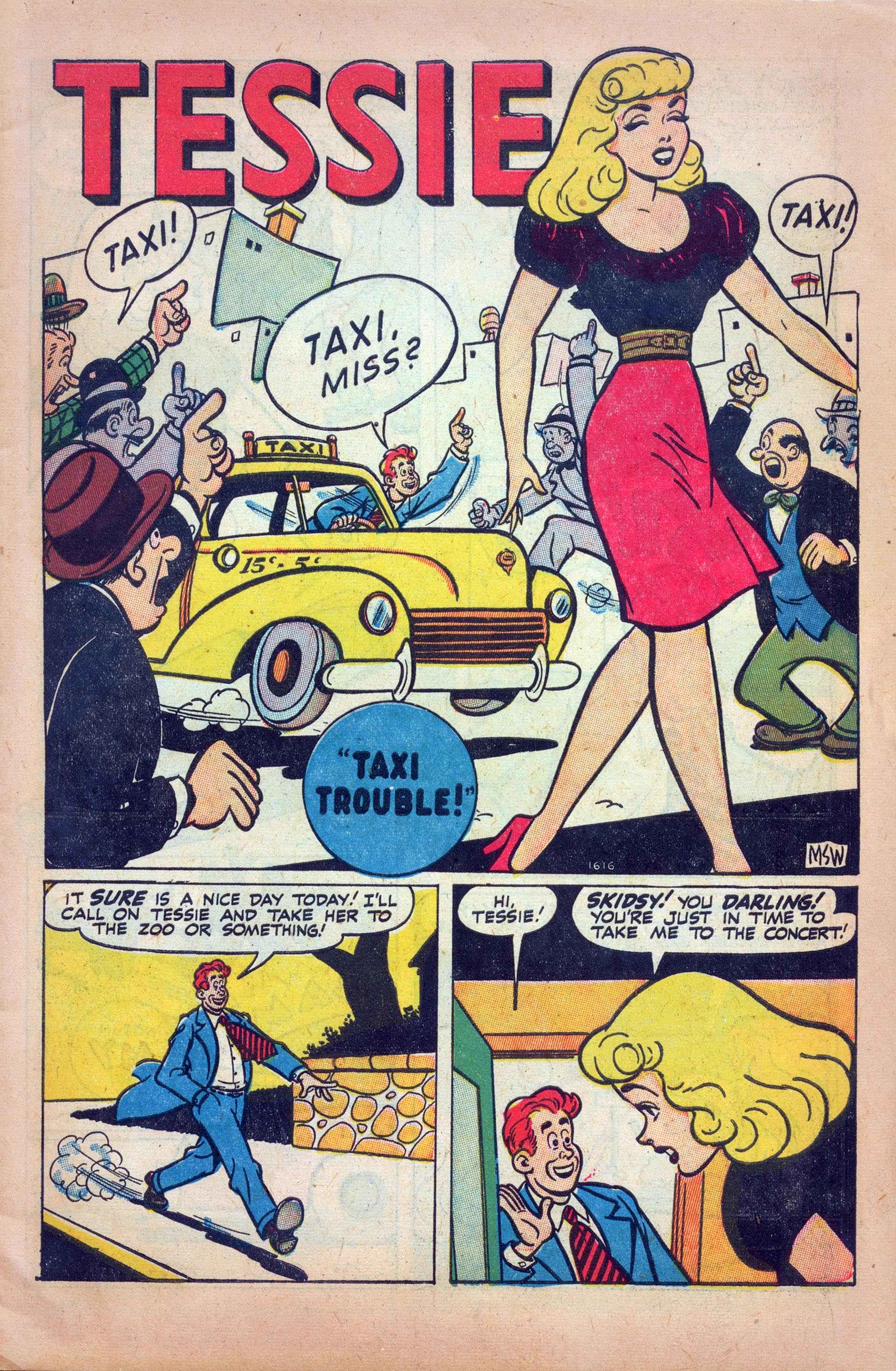 Read online Tessie the Typist comic -  Issue #13 - 3