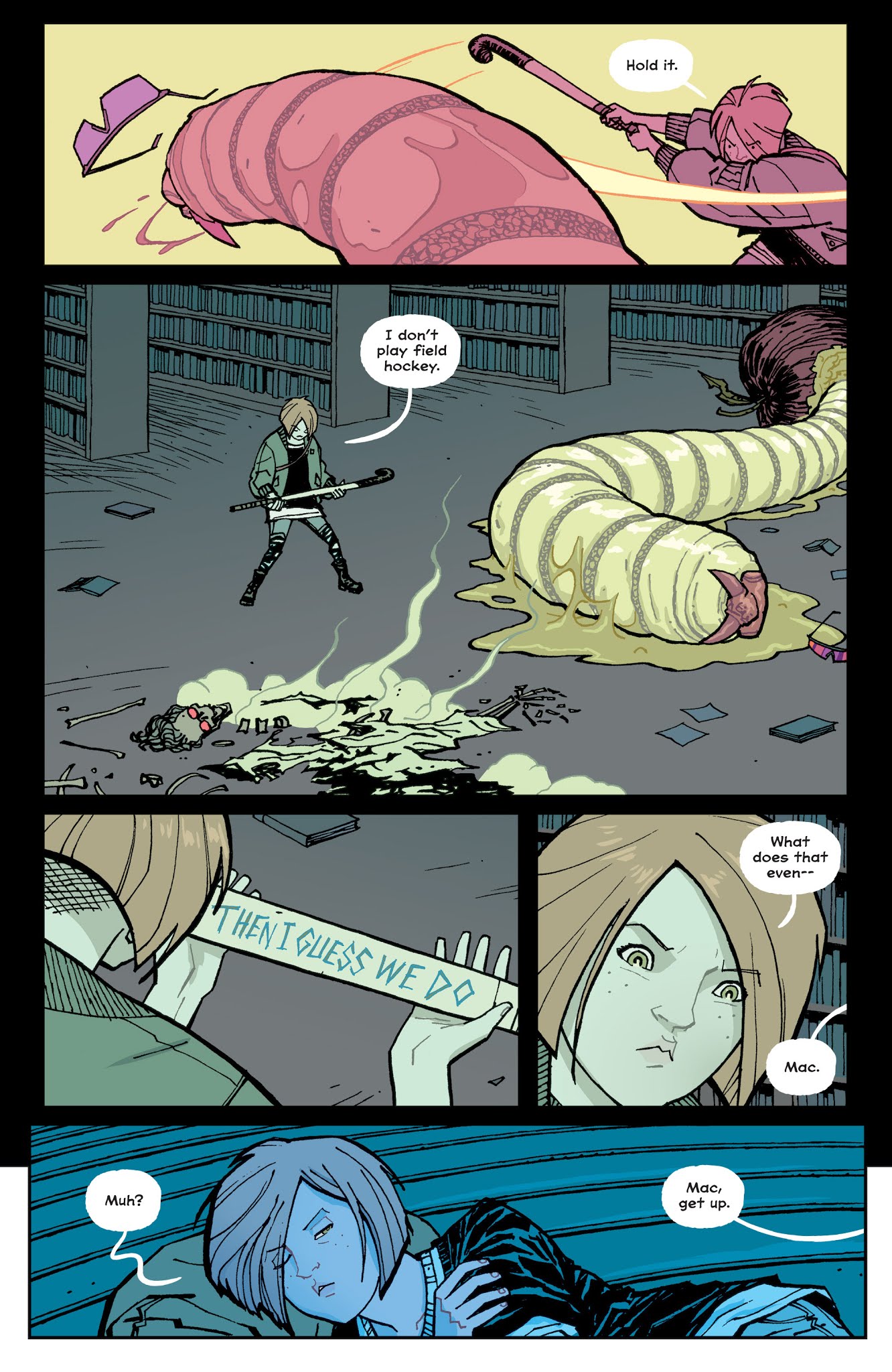 Read online Paper Girls comic -  Issue #21 - 9