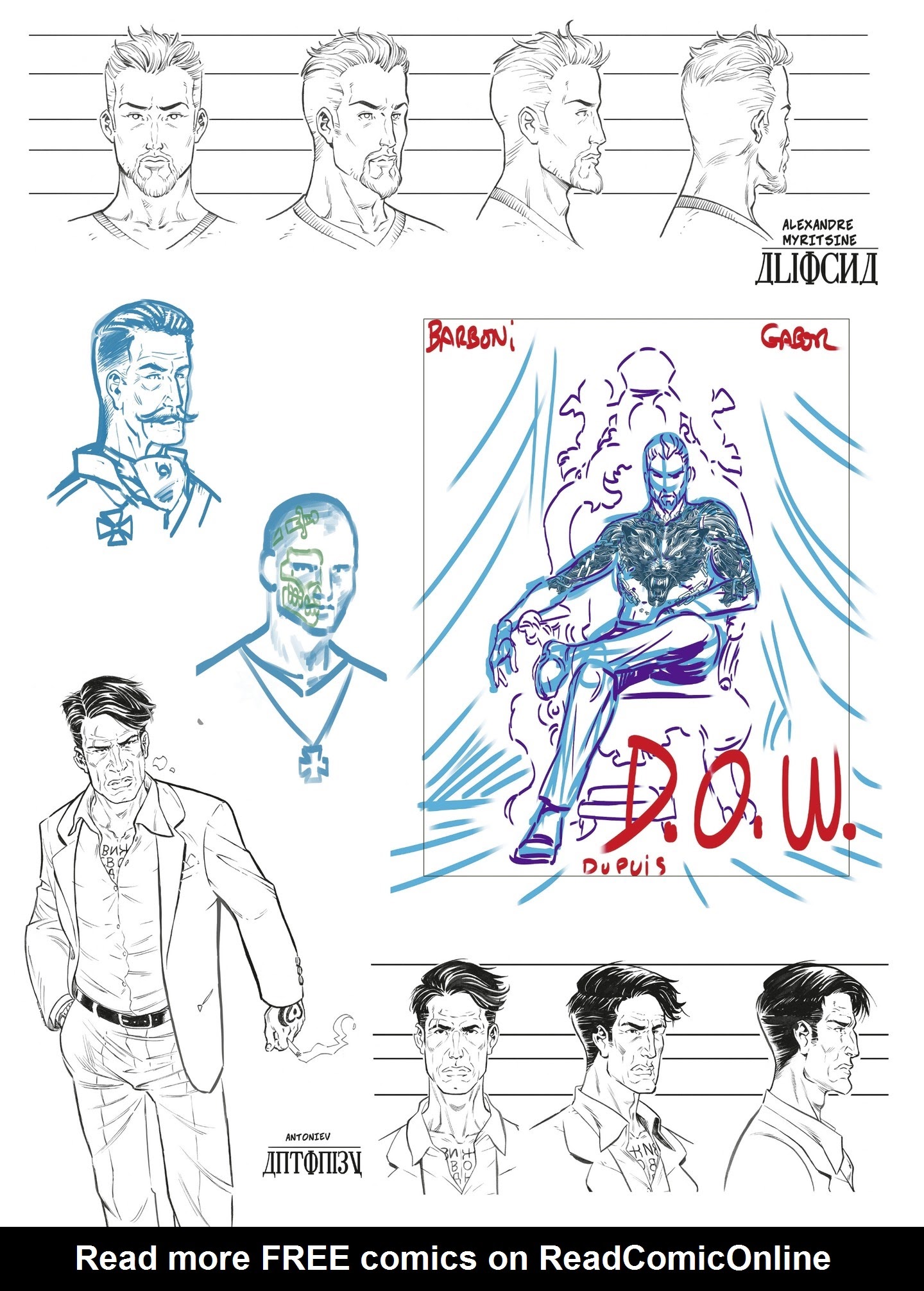 Read online D.O.W.: The Wings of the Wolf comic -  Issue # Full - 60