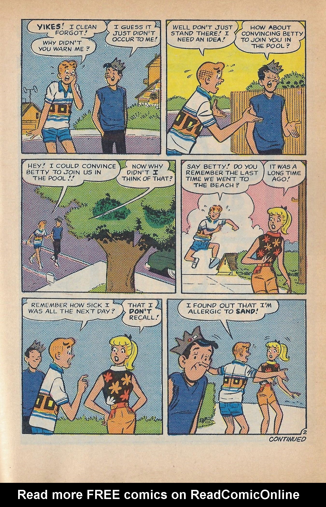 Read online Jughead Jones Comics Digest comic -  Issue #58 - 107
