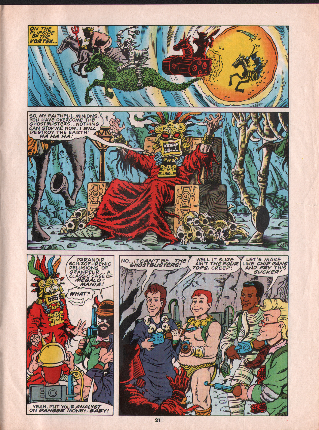 Read online The Real Ghostbusters comic -  Issue #14 - 21