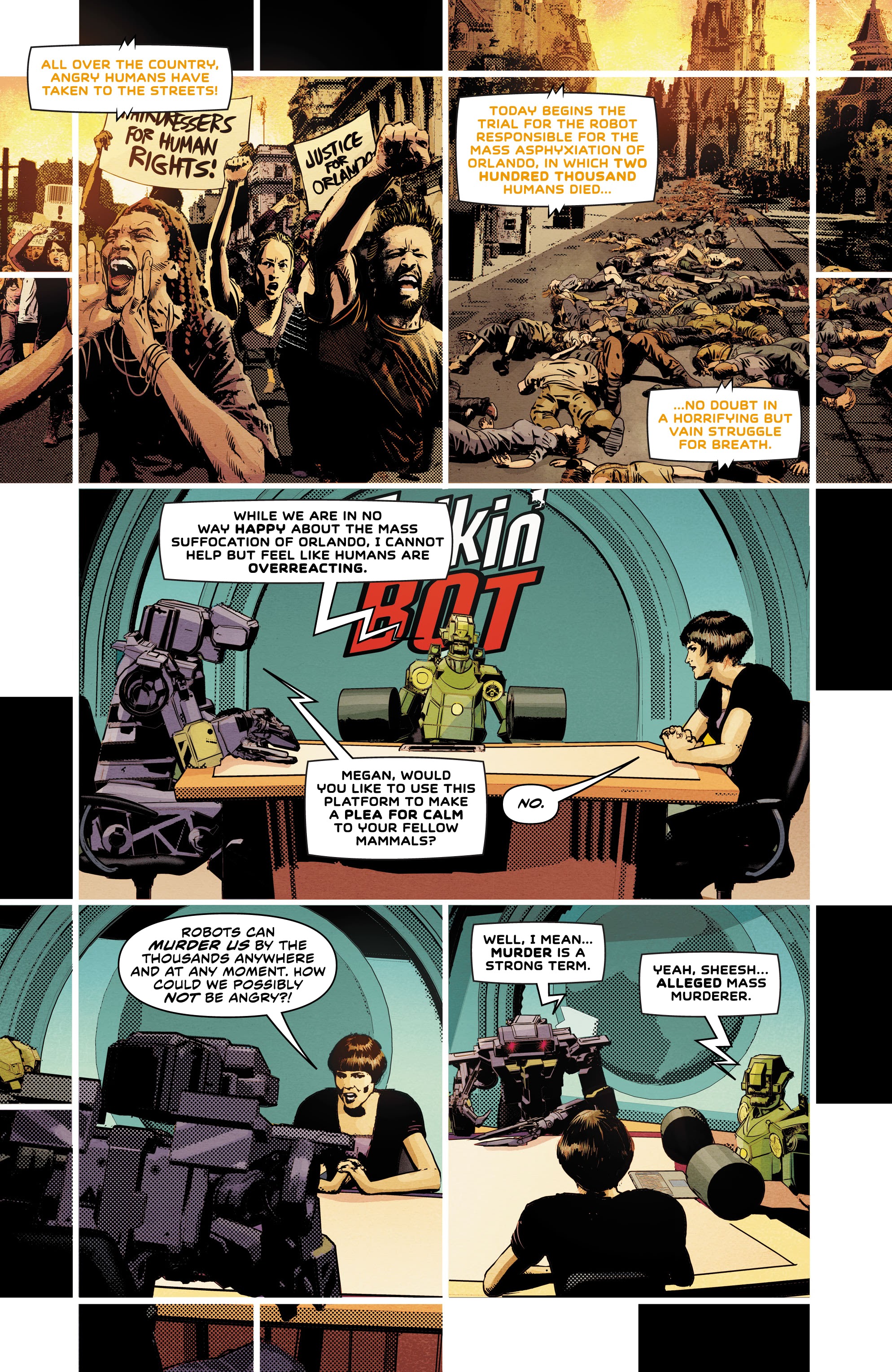Read online Not All Robots comic -  Issue #2 - 2