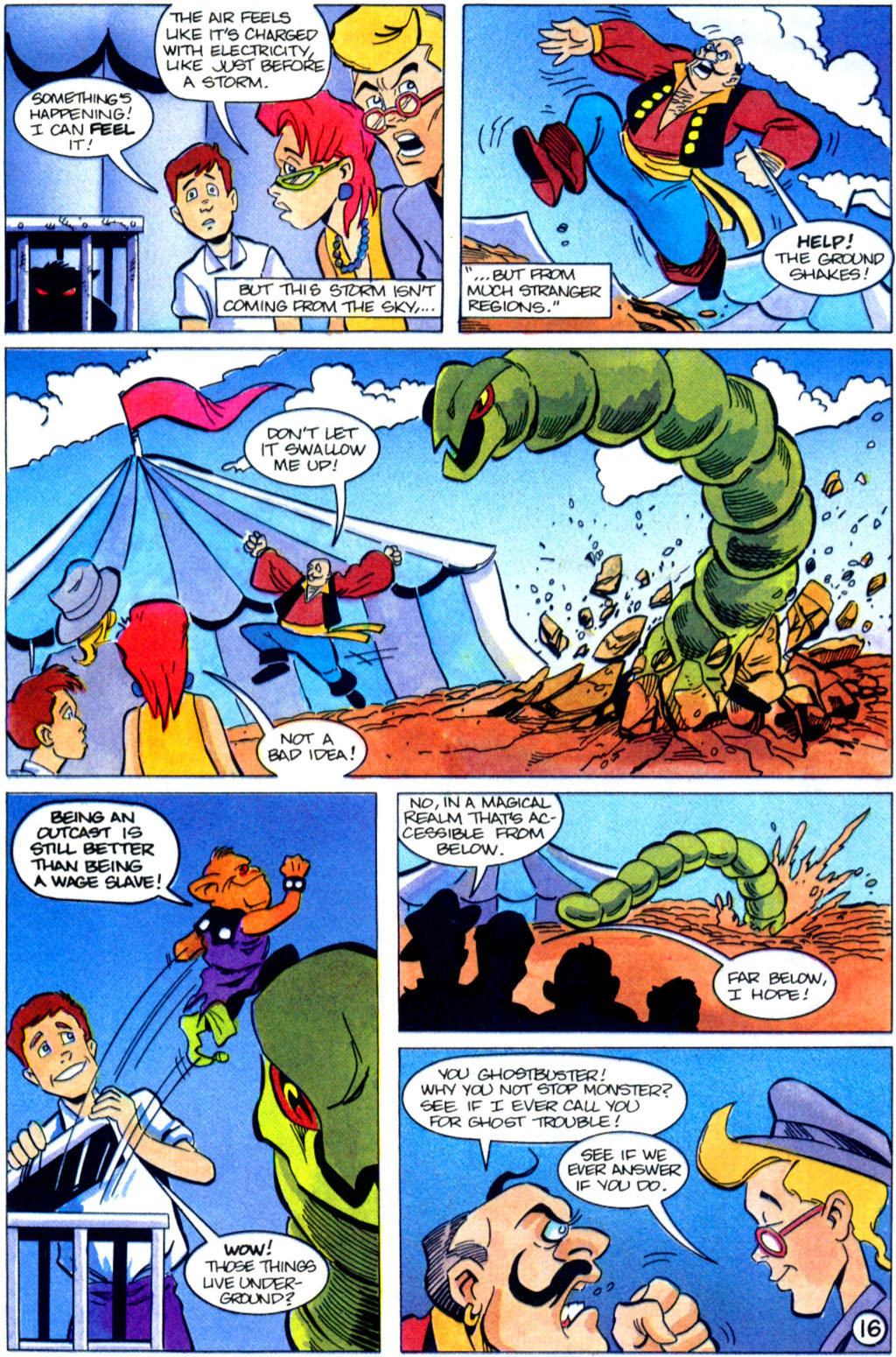 Read online Real Ghostbusters comic -  Issue #19 - 23