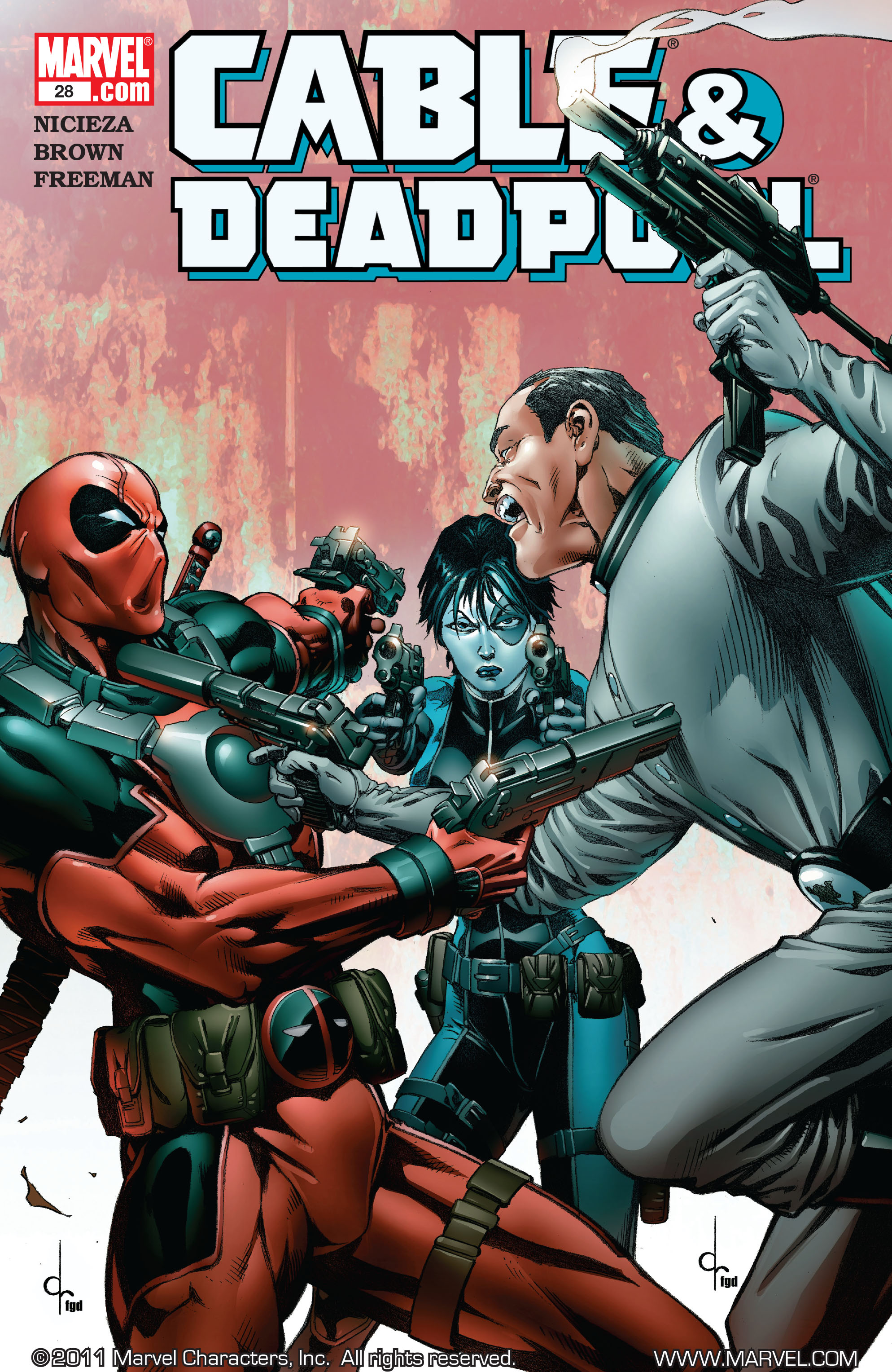 Read online Cable and Deadpool comic -  Issue #28 - 1