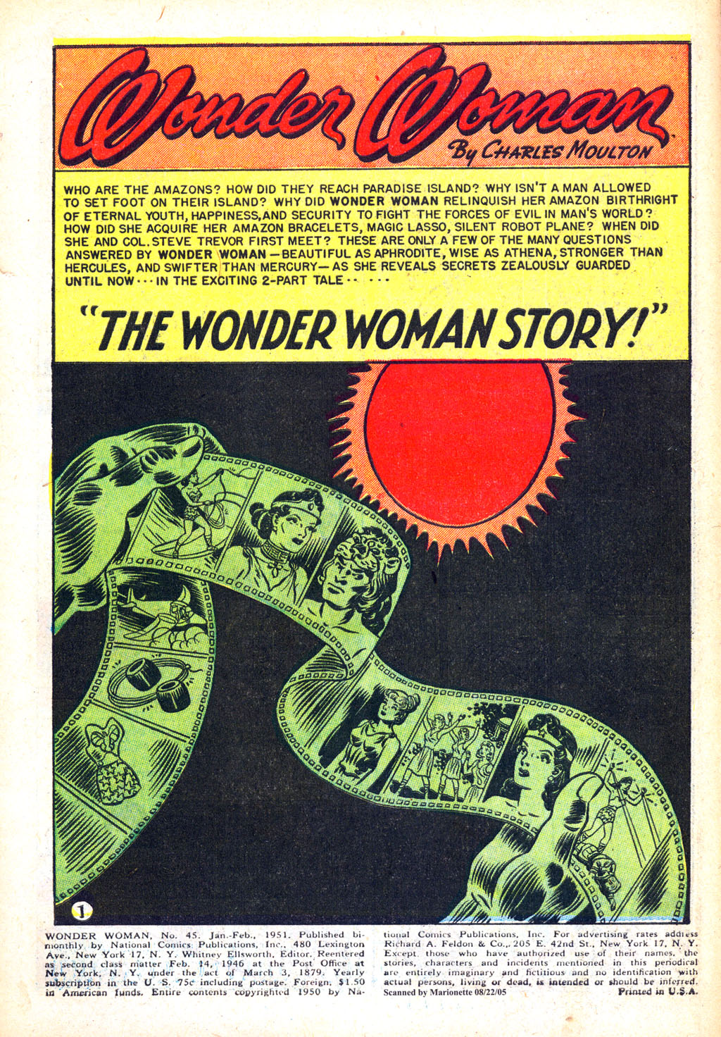 Read online Wonder Woman (1942) comic -  Issue #45 - 3